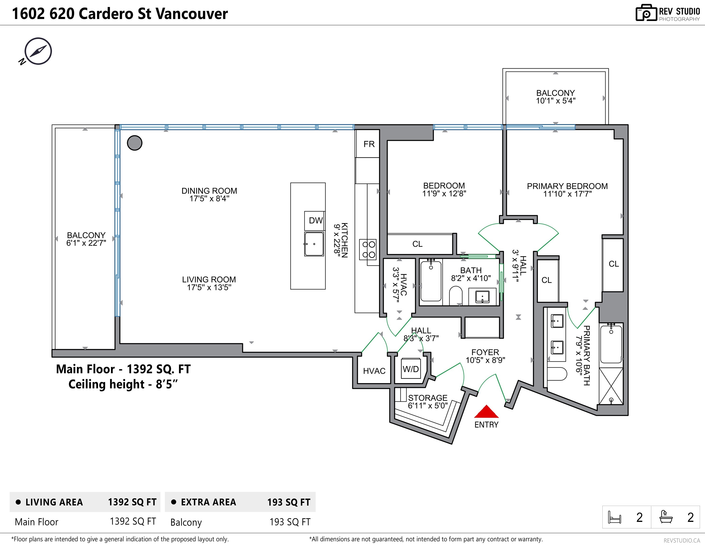 1602-620 Cardero Street, Vancouver, BC