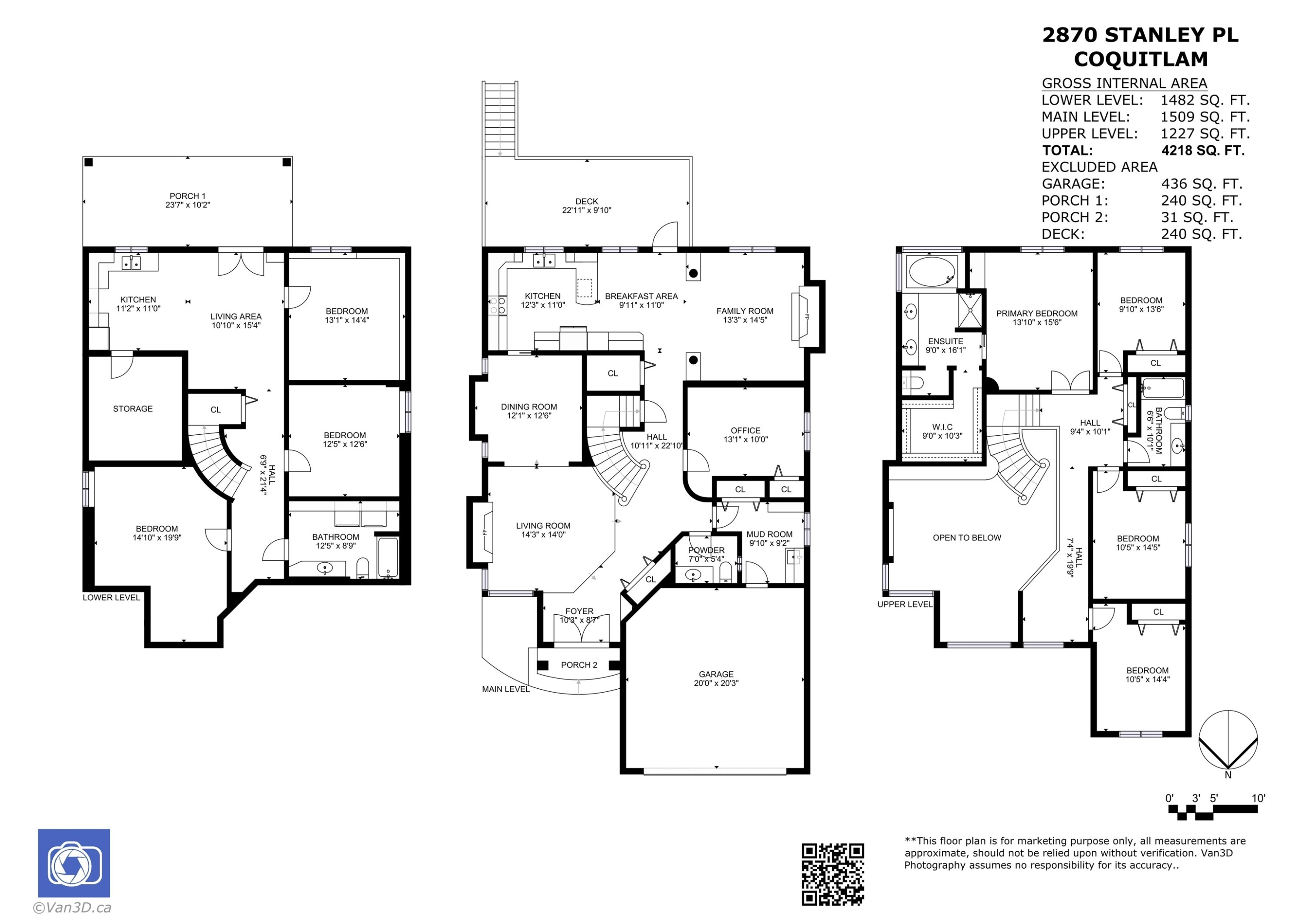 2870 Stanley Place, Coquitlam, BC
