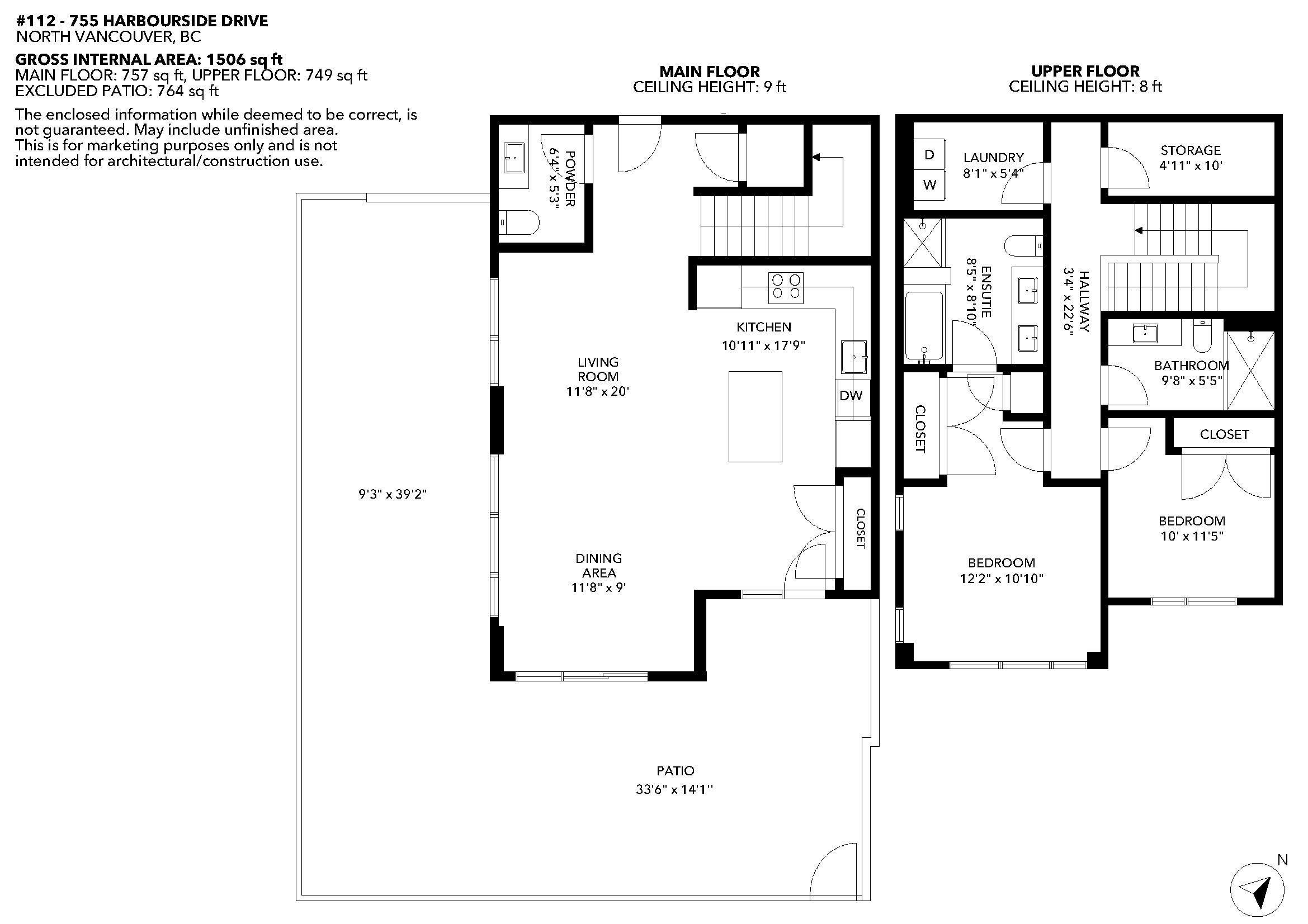 112-755 Harbourside Drive, North Vancouver, BC