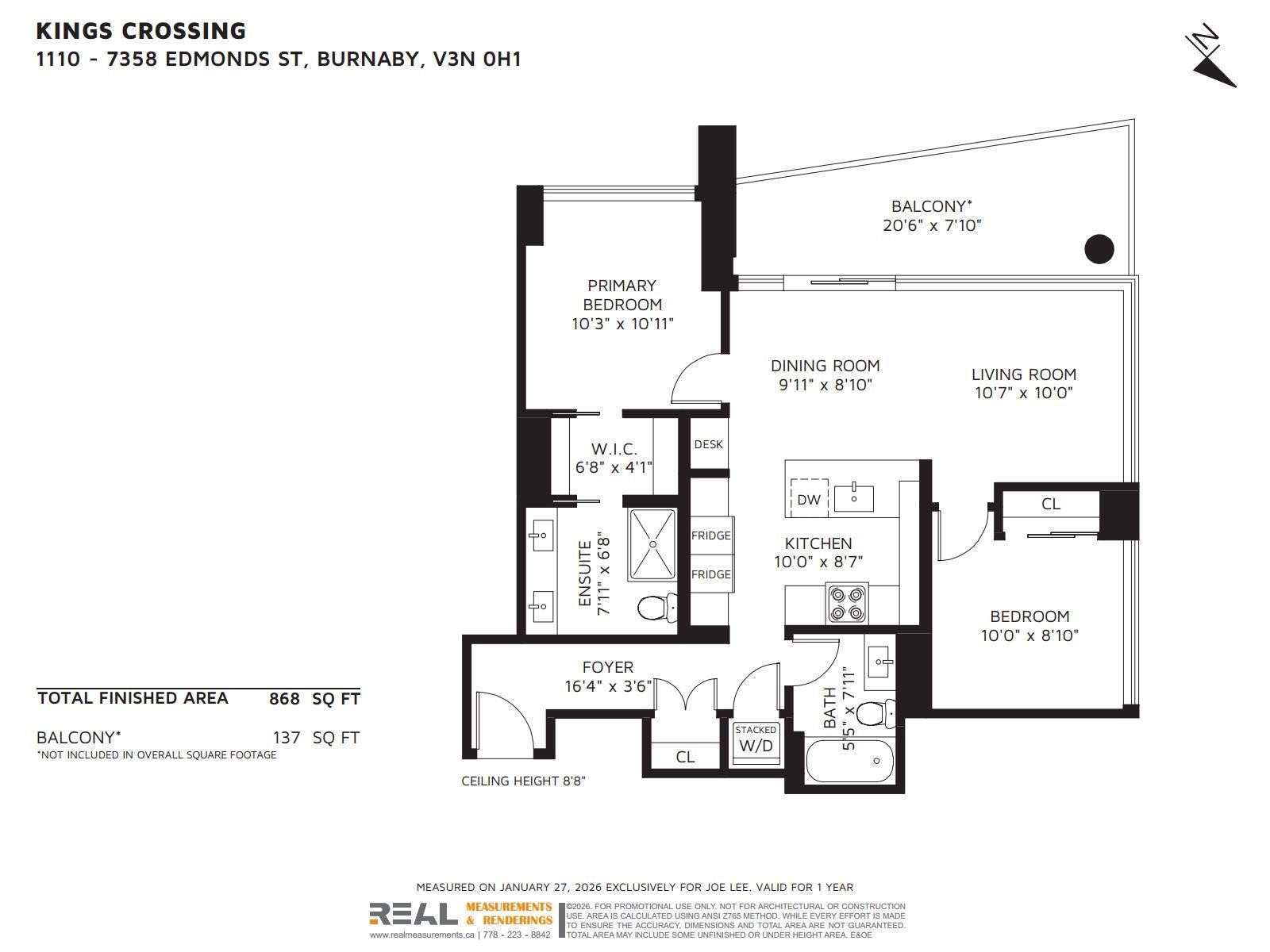 1110-7358 Edmonds Street, Burnaby, BC