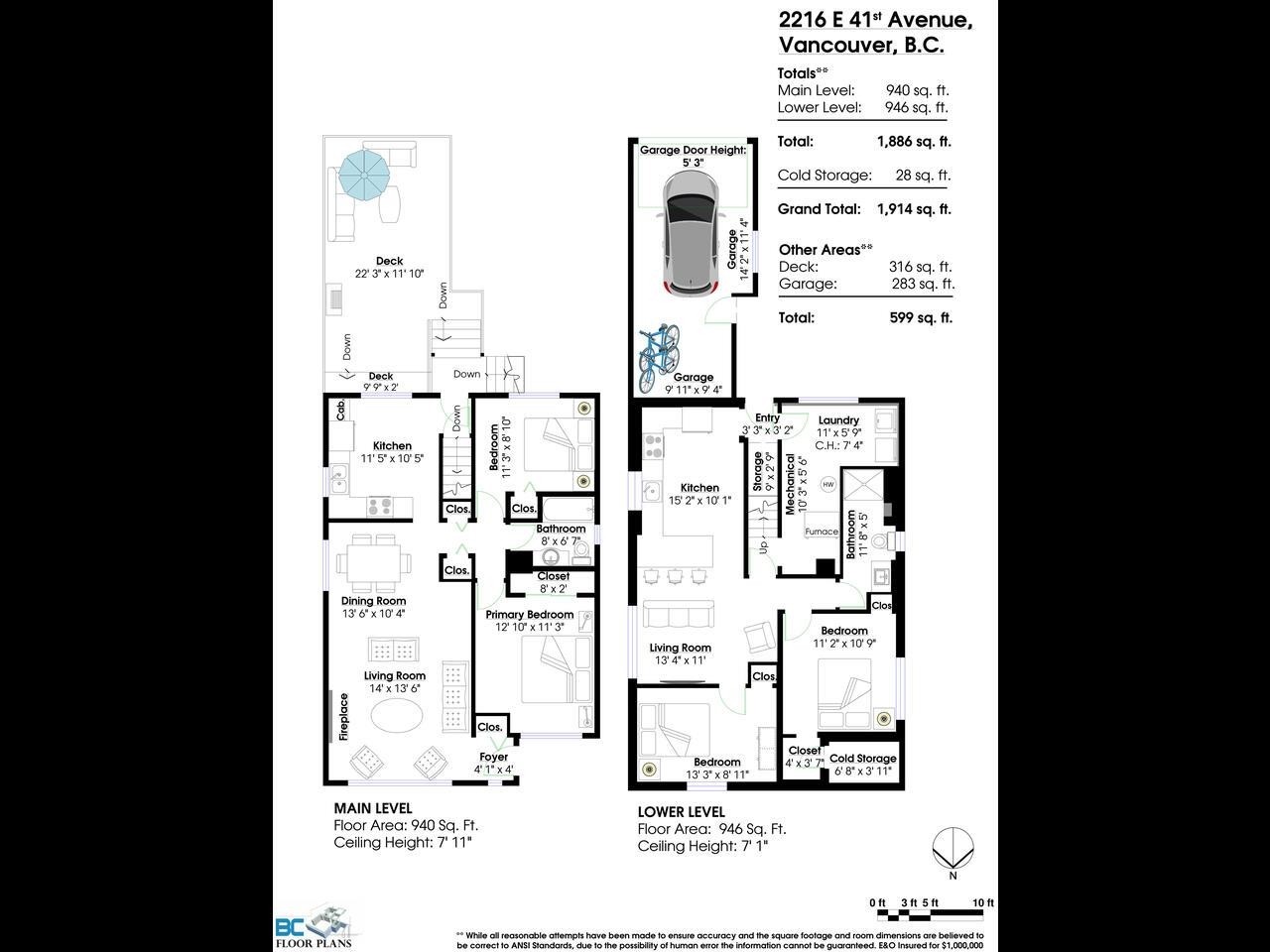 2216 41St Avenue E, Vancouver, BC