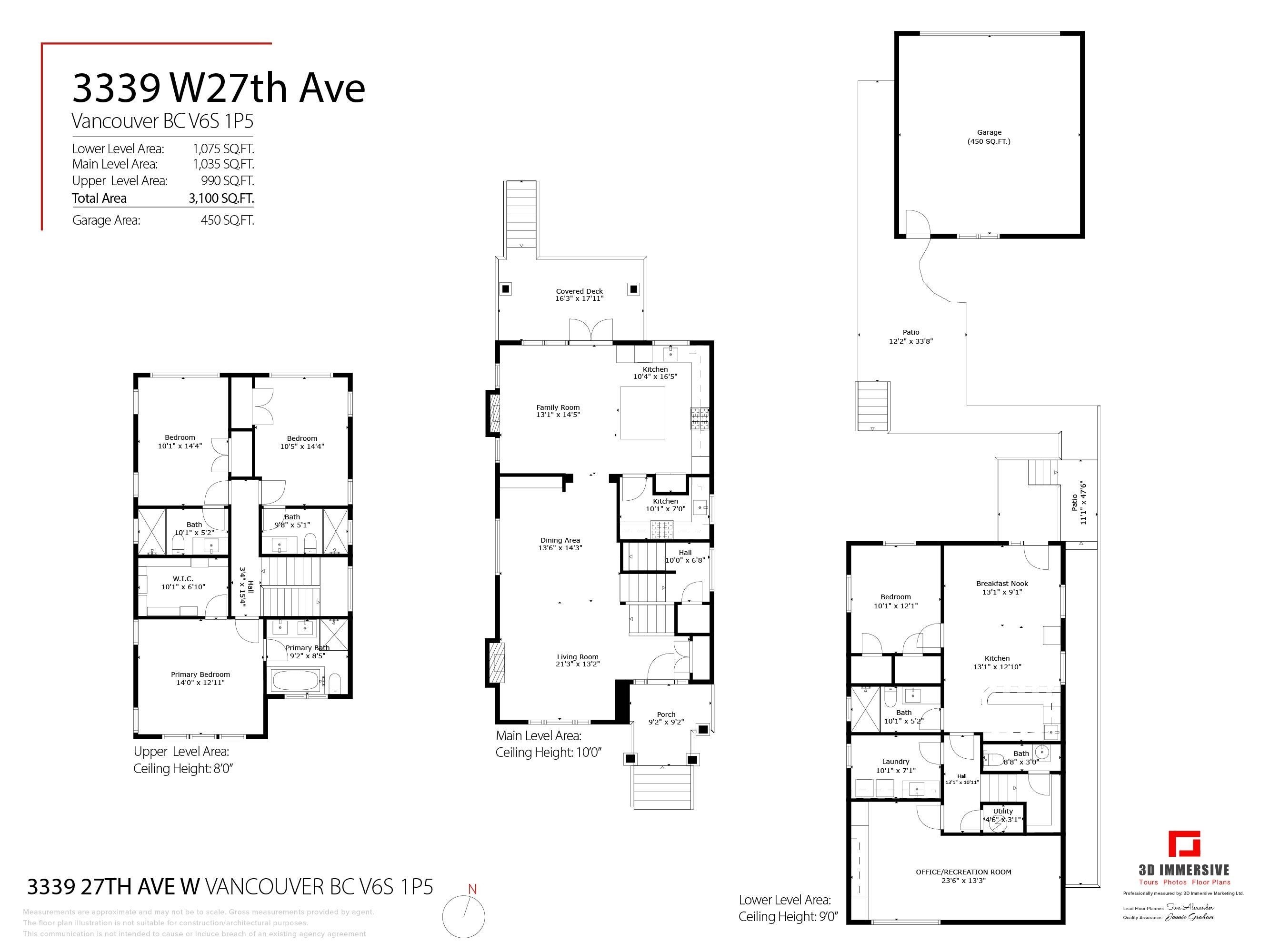 3339 27Th Avenue W, Vancouver, BC