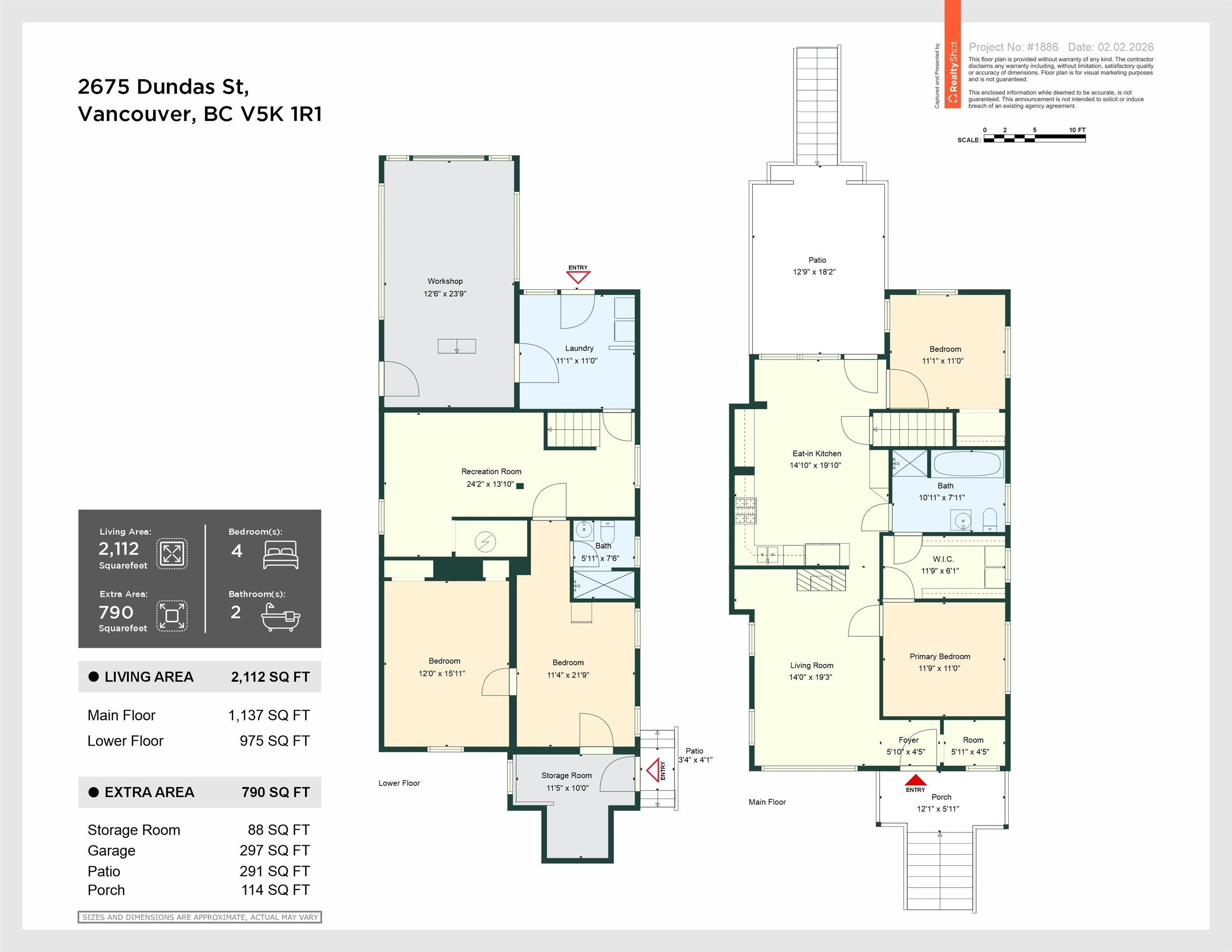 2675 Dundas Street, Vancouver, BC