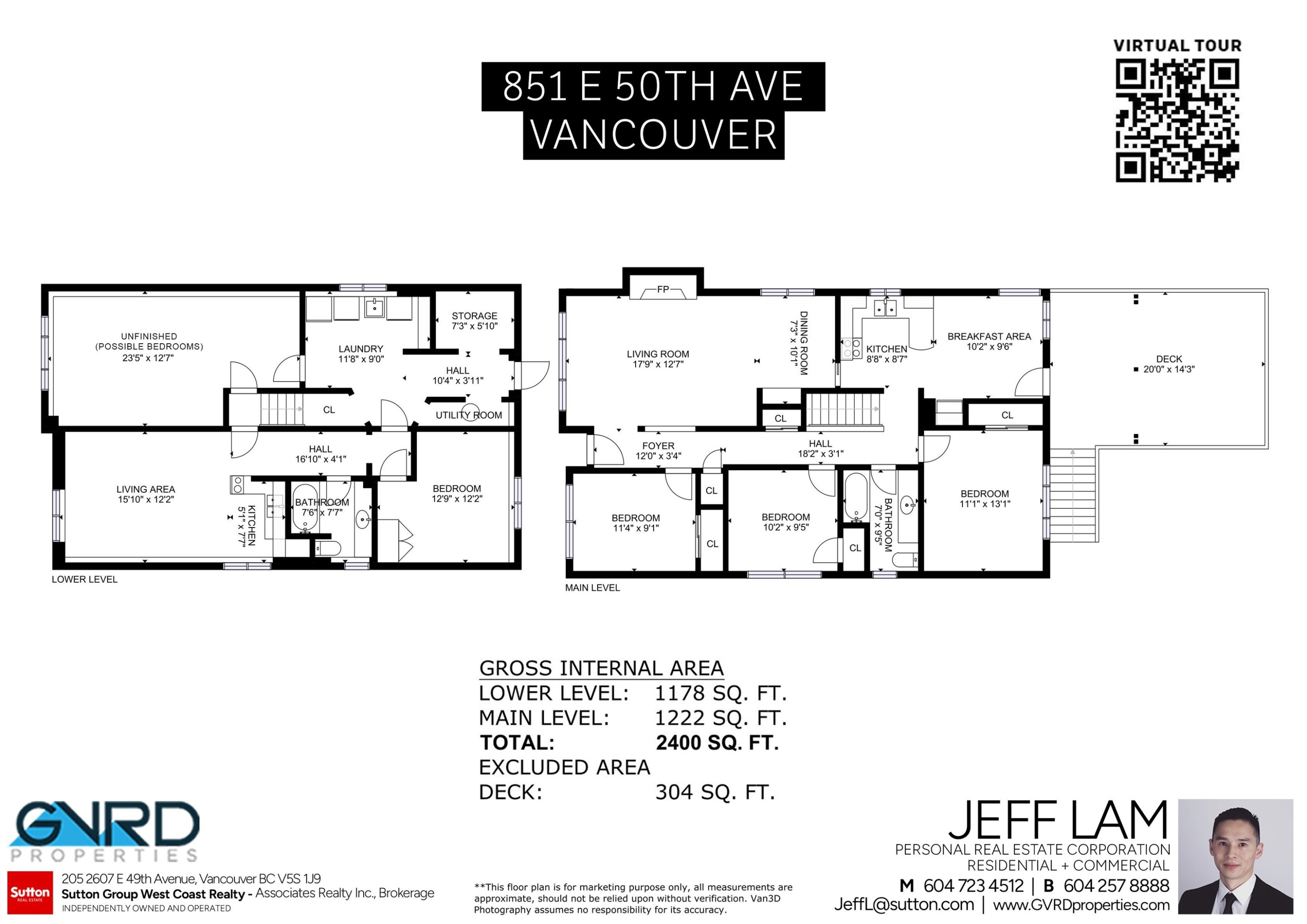 851 50Th Avenue E, Vancouver, BC