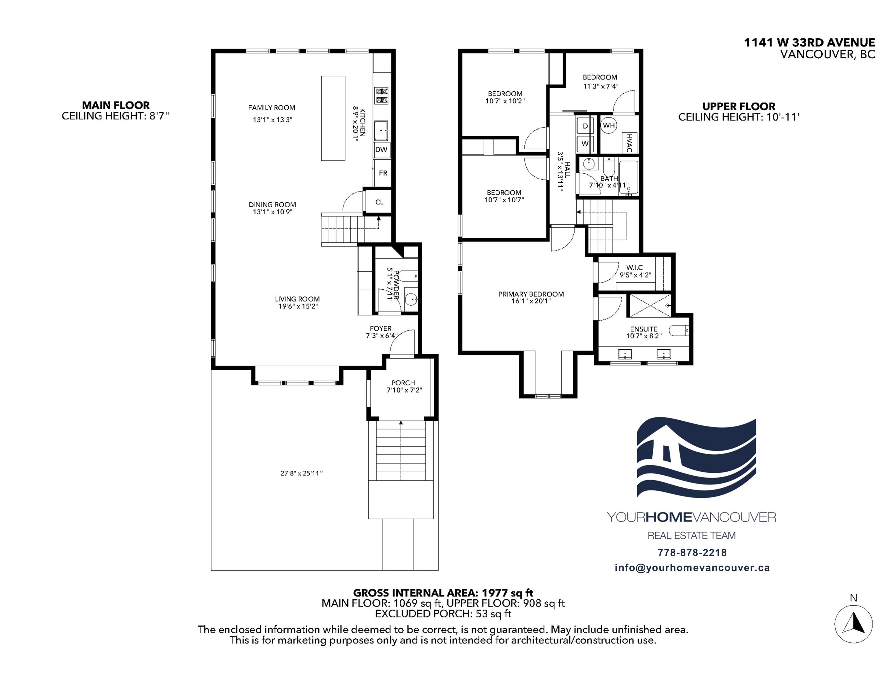 1141 33Rd Avenue W, Vancouver, BC