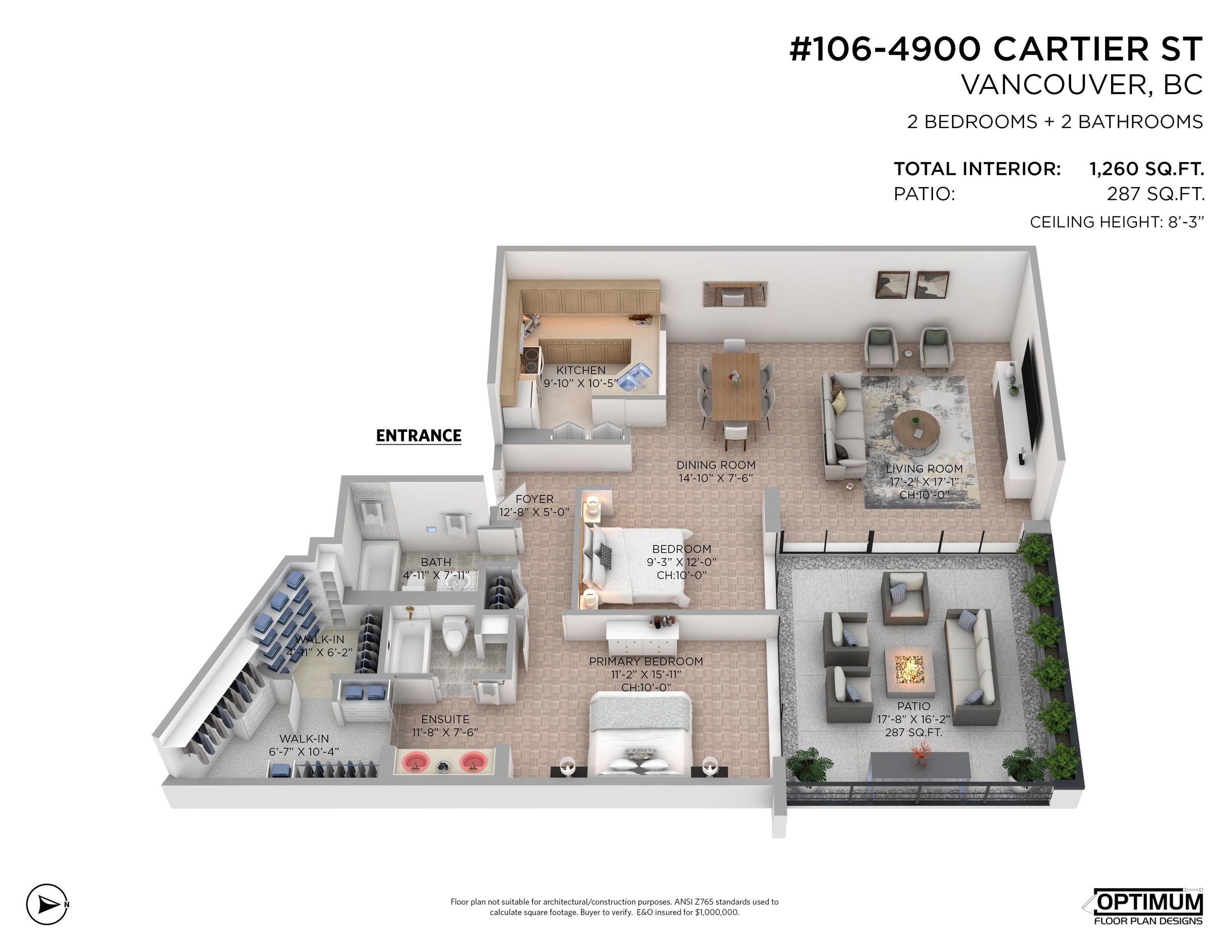 106-4900 Cartier Street, Vancouver, BC