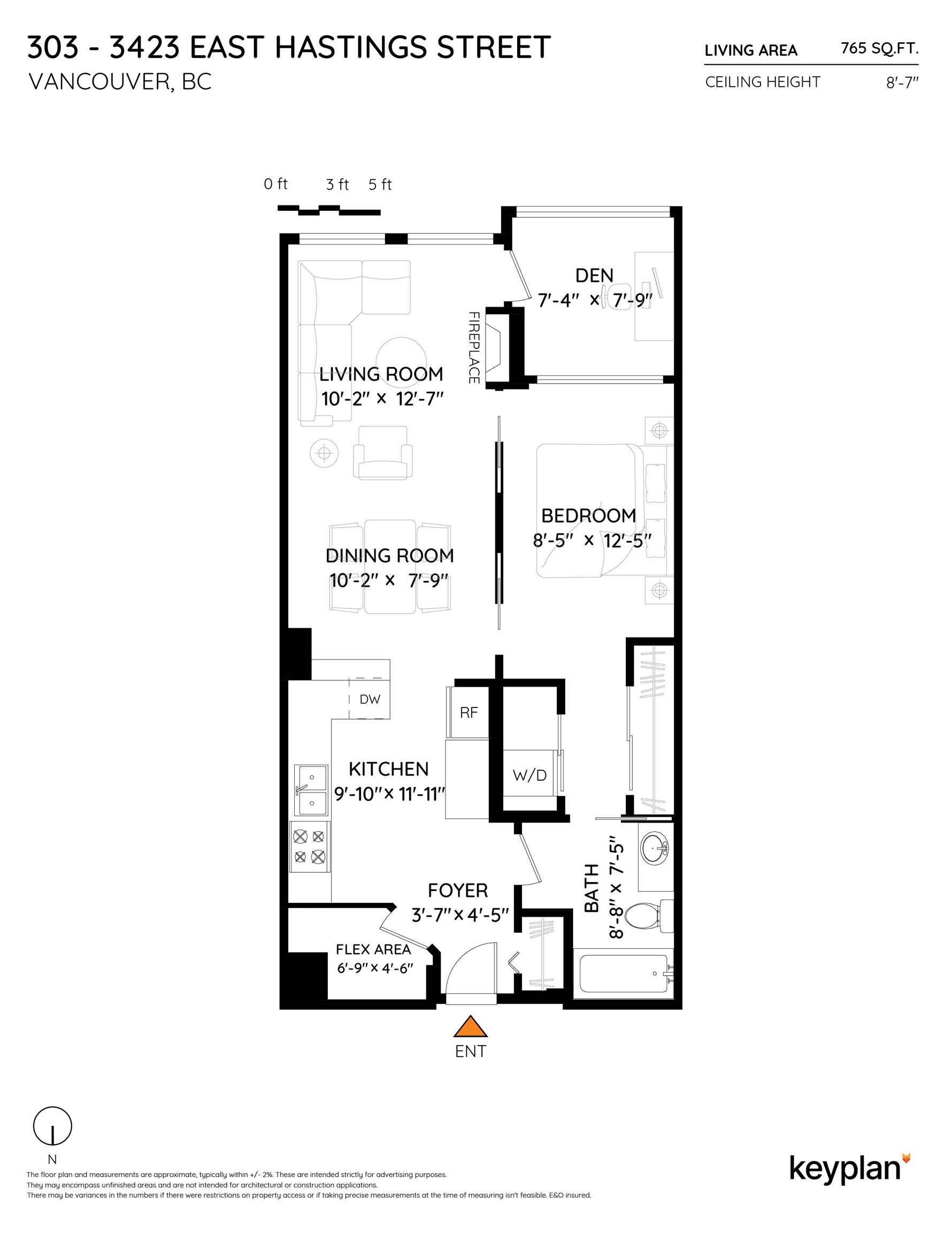 303-3423 Hastings Street E, Vancouver, BC