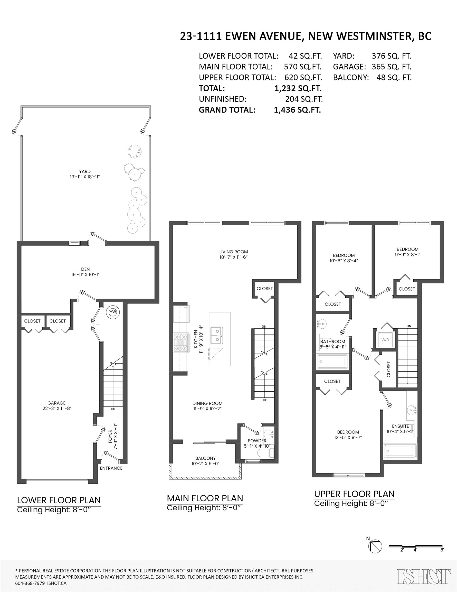 23-1111 Ewen Avenue, New Westminster, BC