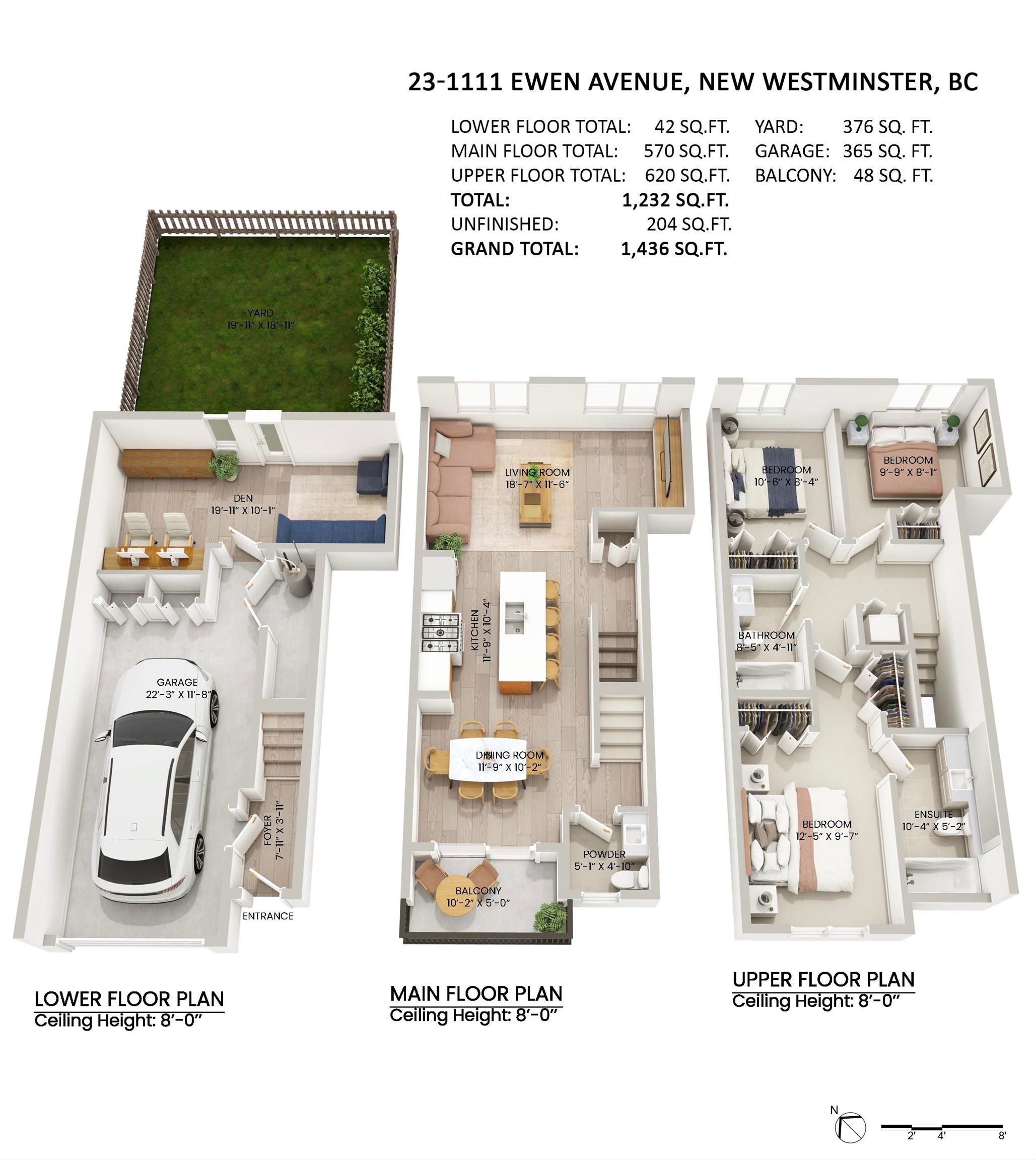 23-1111 Ewen Avenue, New Westminster, BC