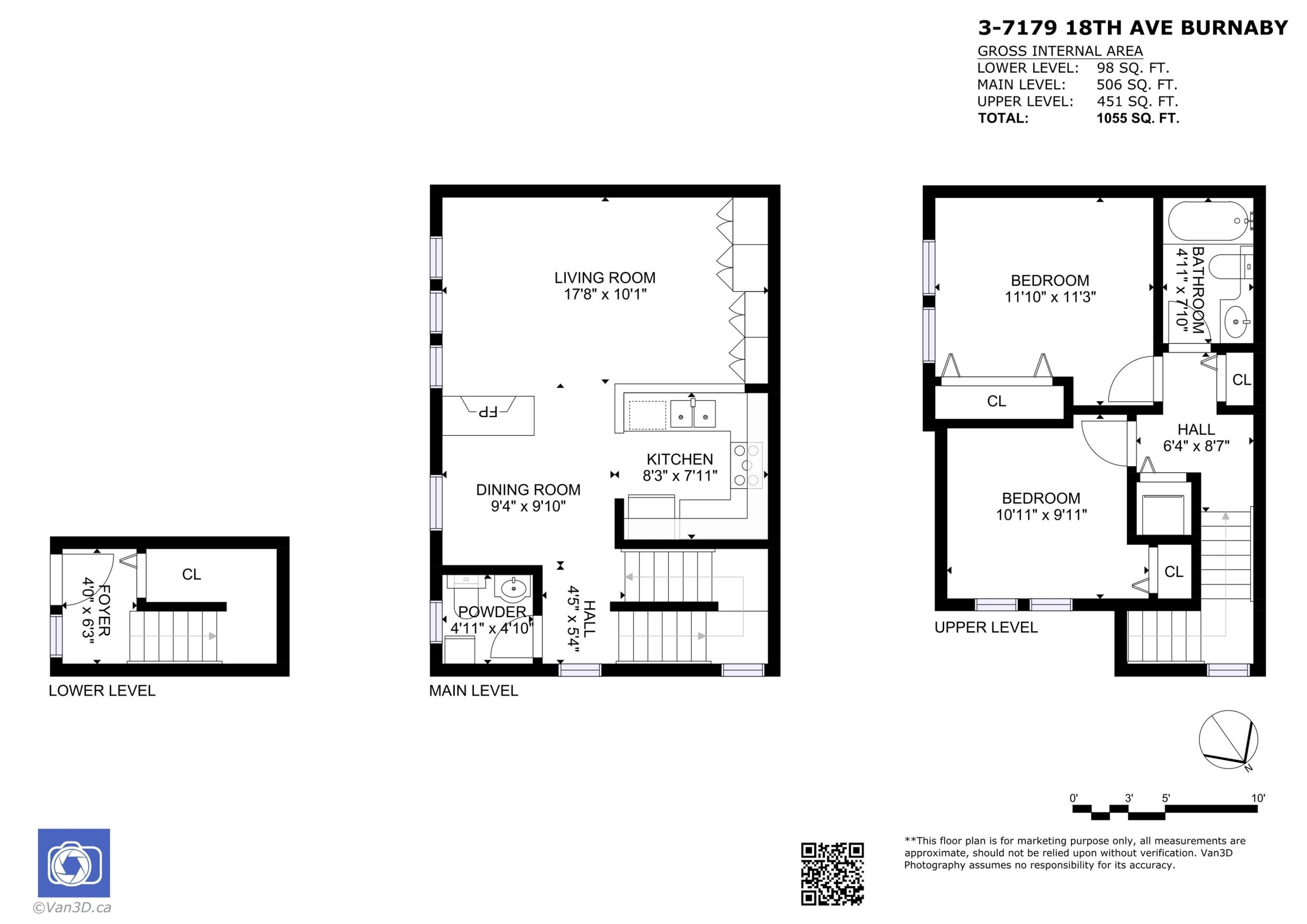 3-7179 18Th Avenue, Burnaby, BC