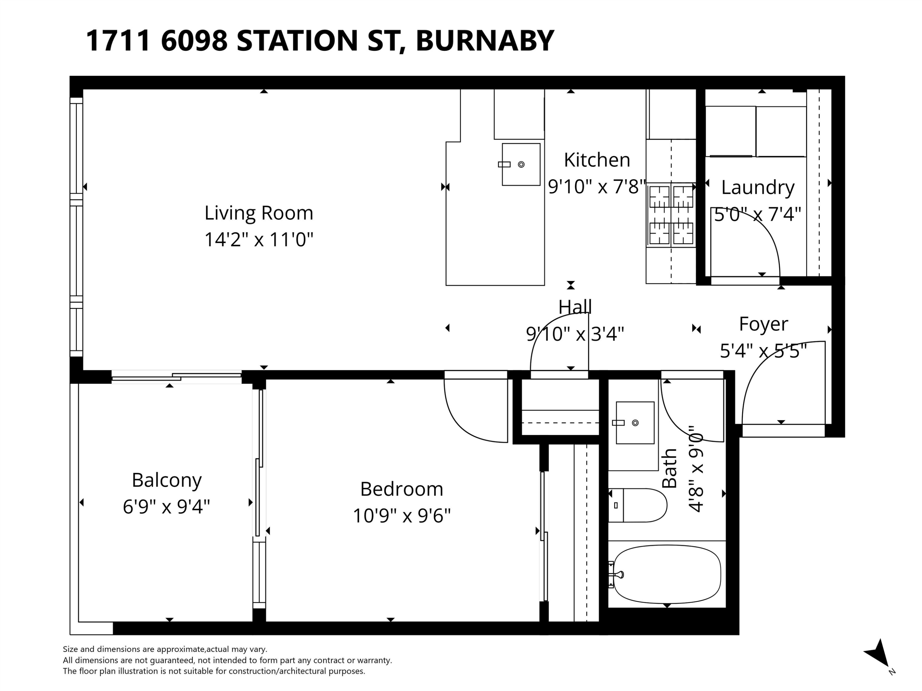 1711-6098 Station Street, Burnaby, BC