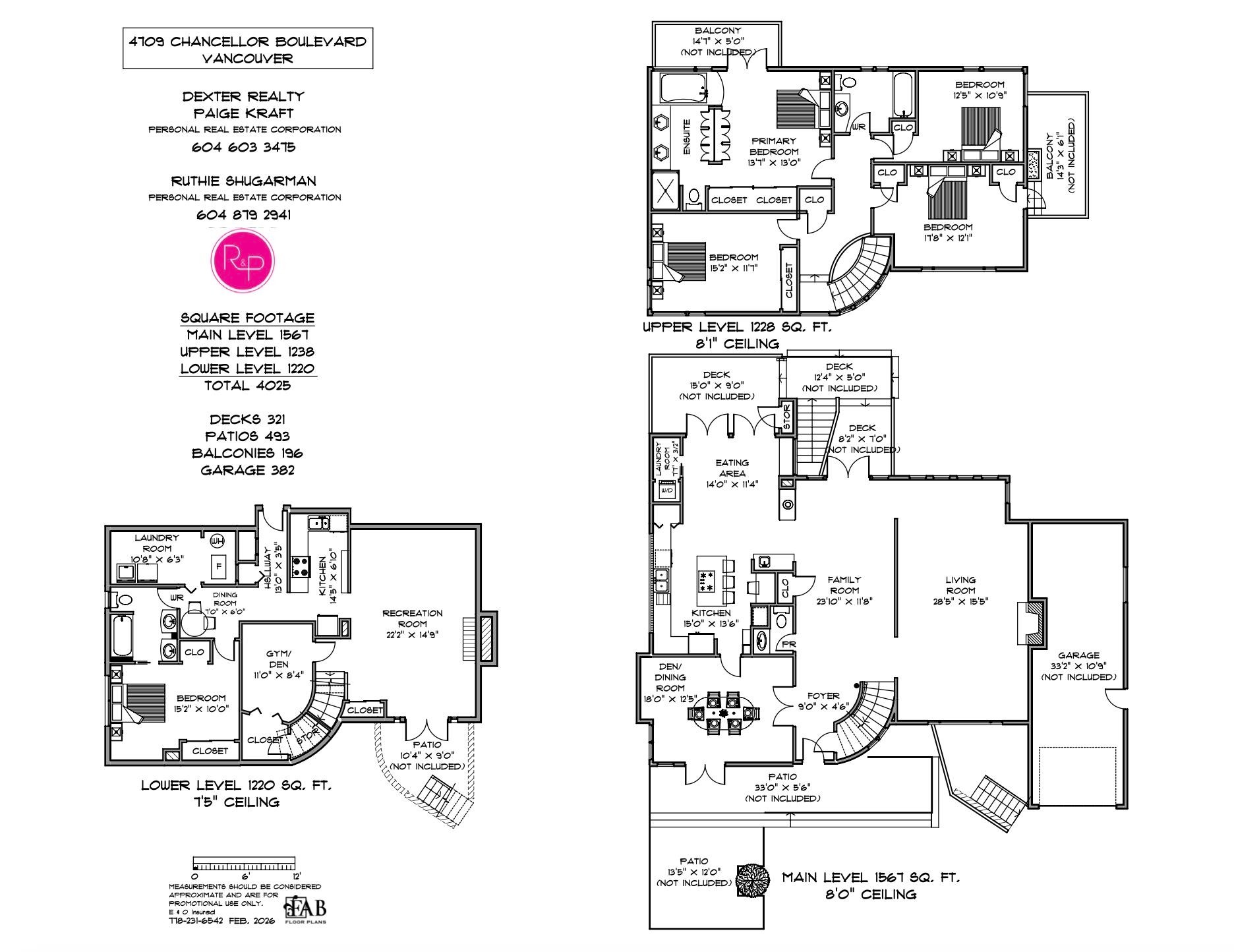 4709 Chancellor Boulevard, Vancouver, BC