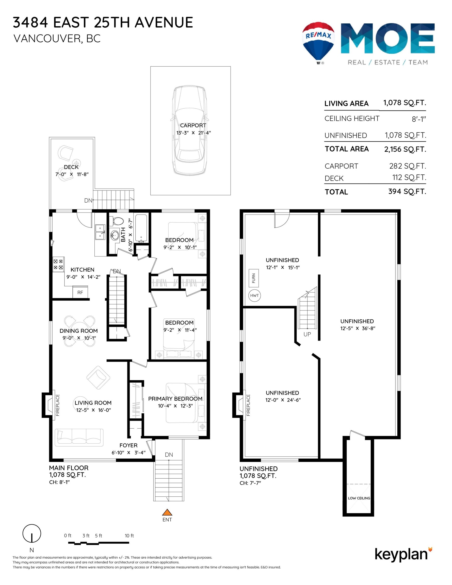 3484 25Th Avenue E, Vancouver, BC