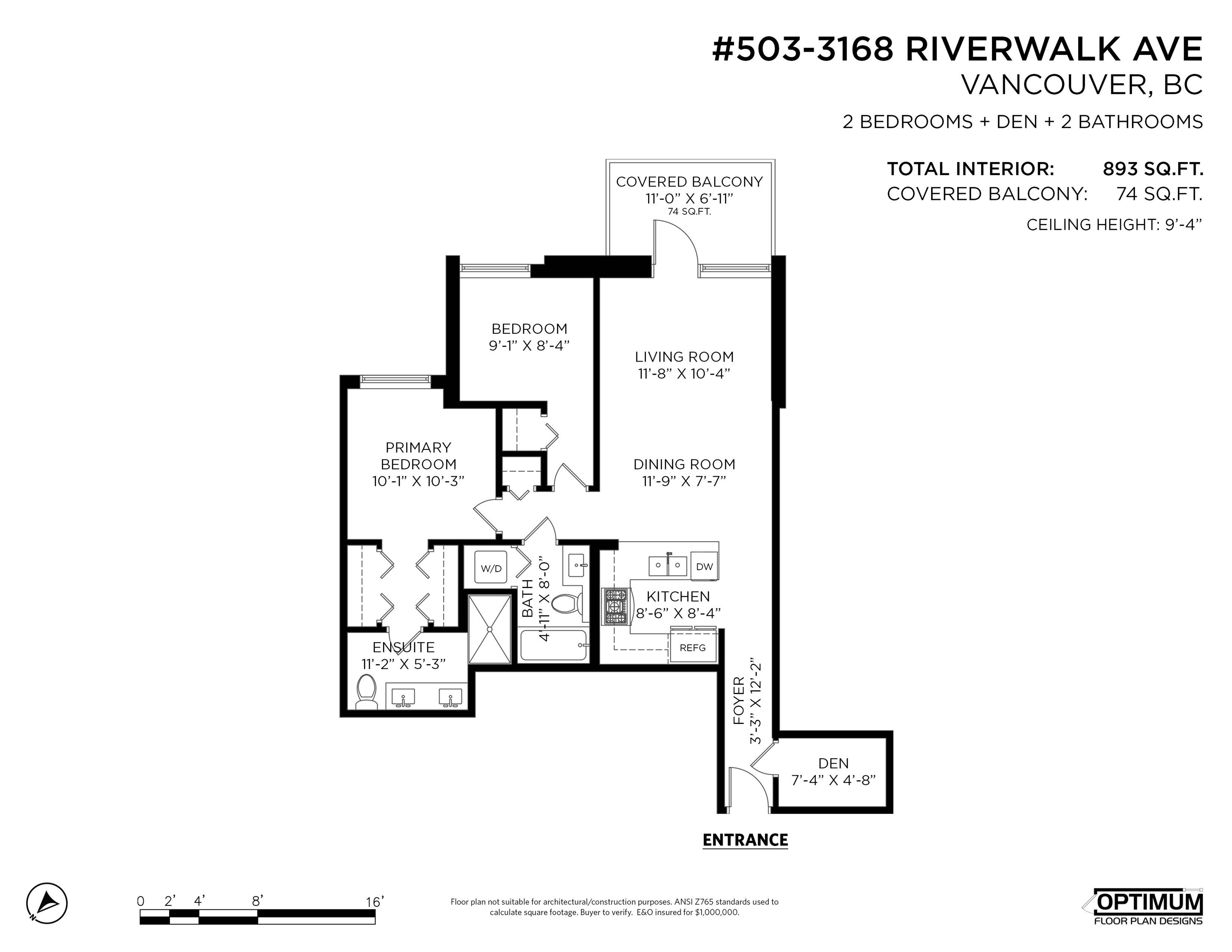 503-3168 Riverwalk Avenue, Vancouver, BC