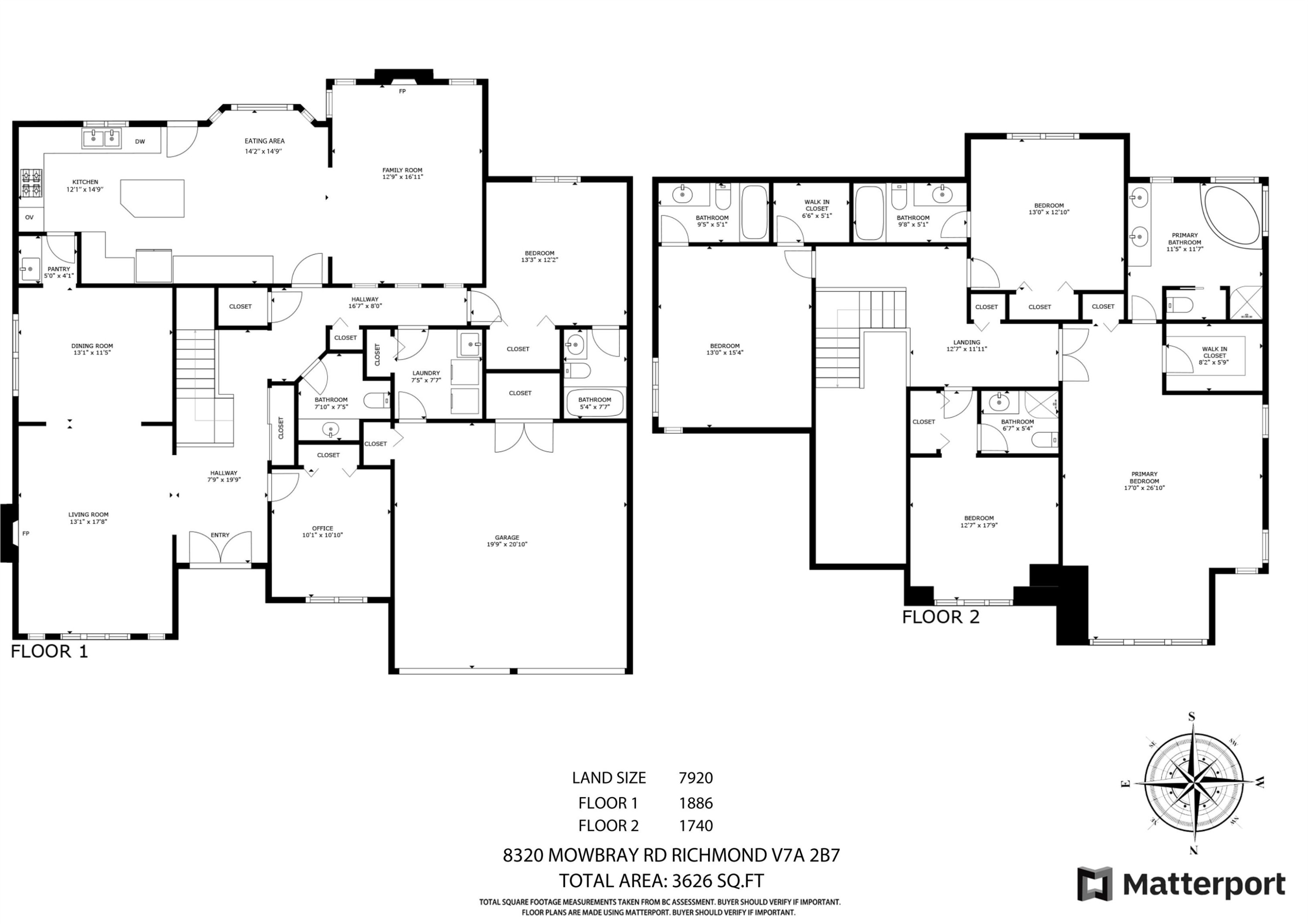 8320 Mowbray Road, Richmond, BC