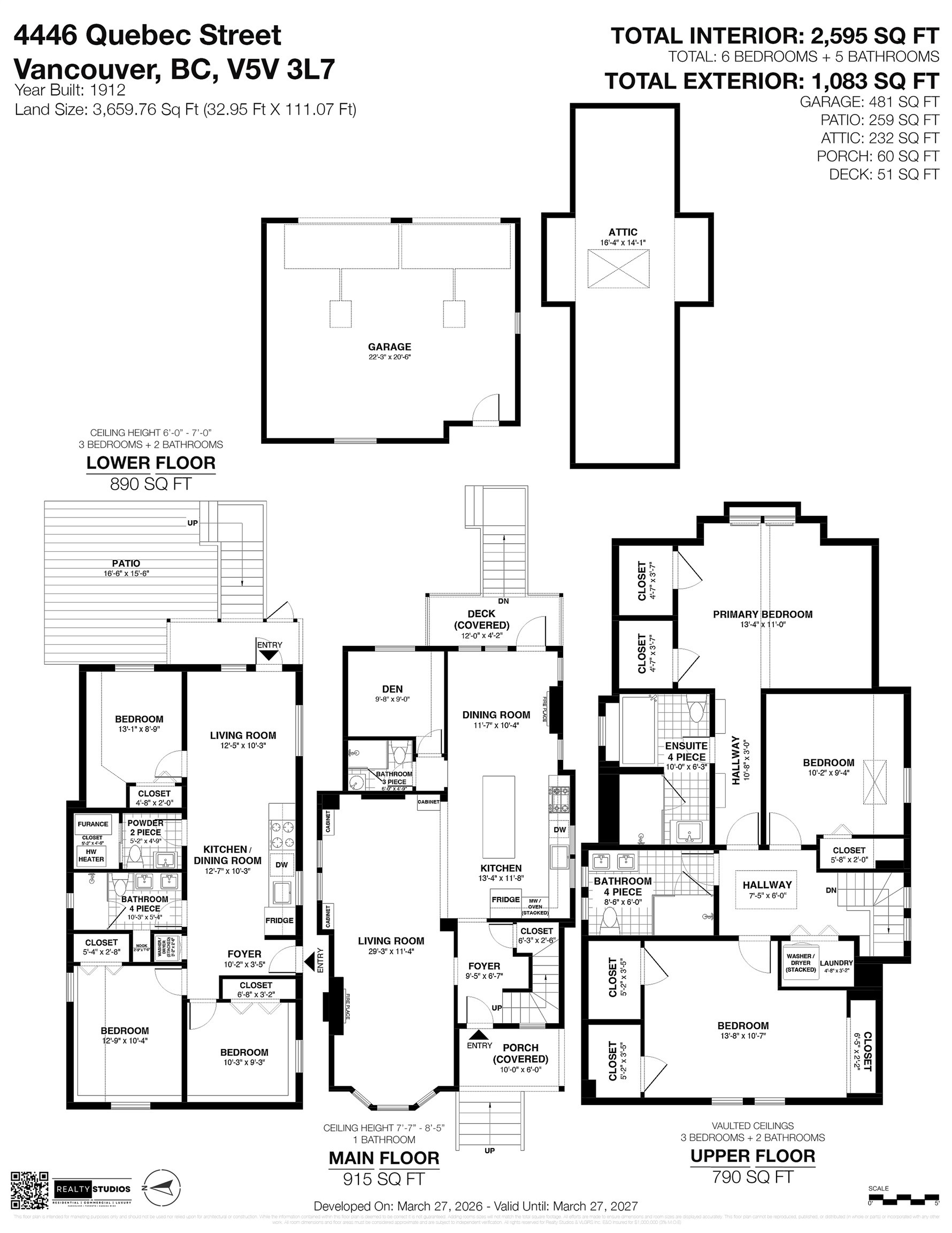 4446 Quebec Street, Vancouver, BC