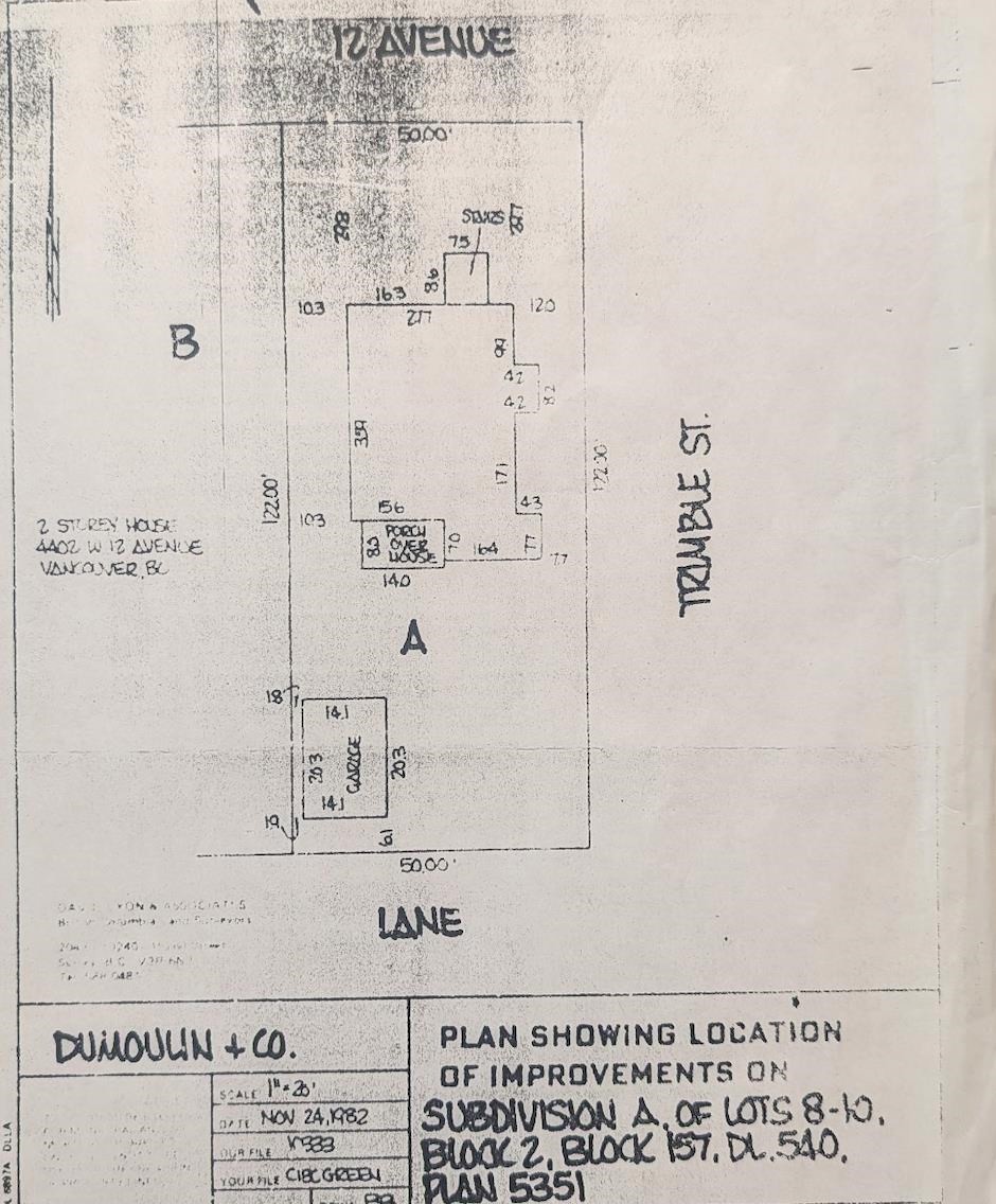 4402 12Th Avenue W, Vancouver, BC