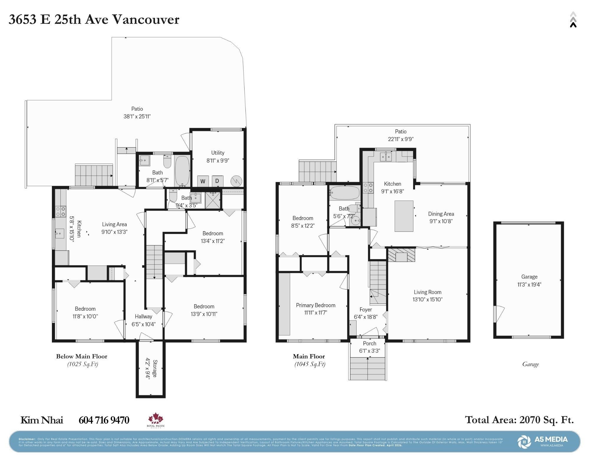 3653 25Th Avenue E, Vancouver, BC
