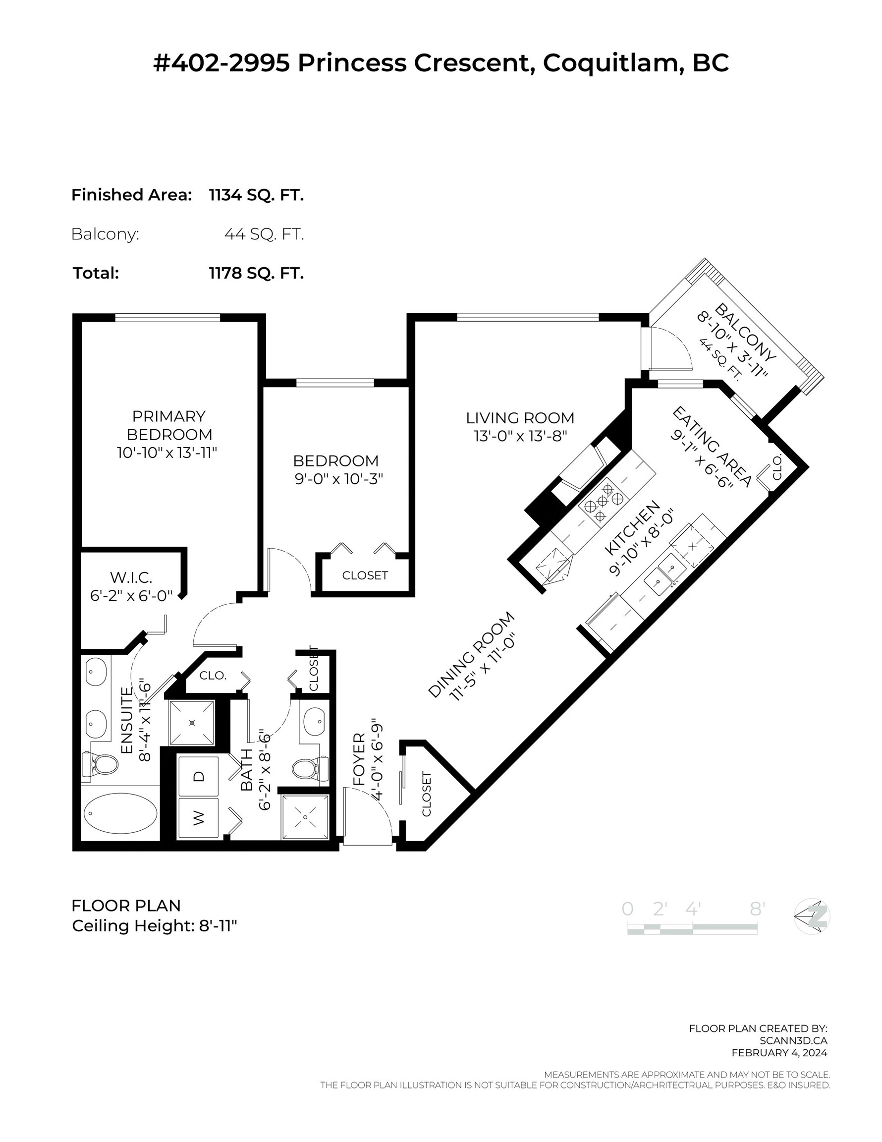 402-2995 Princess Crescent, Coquitlam, BC