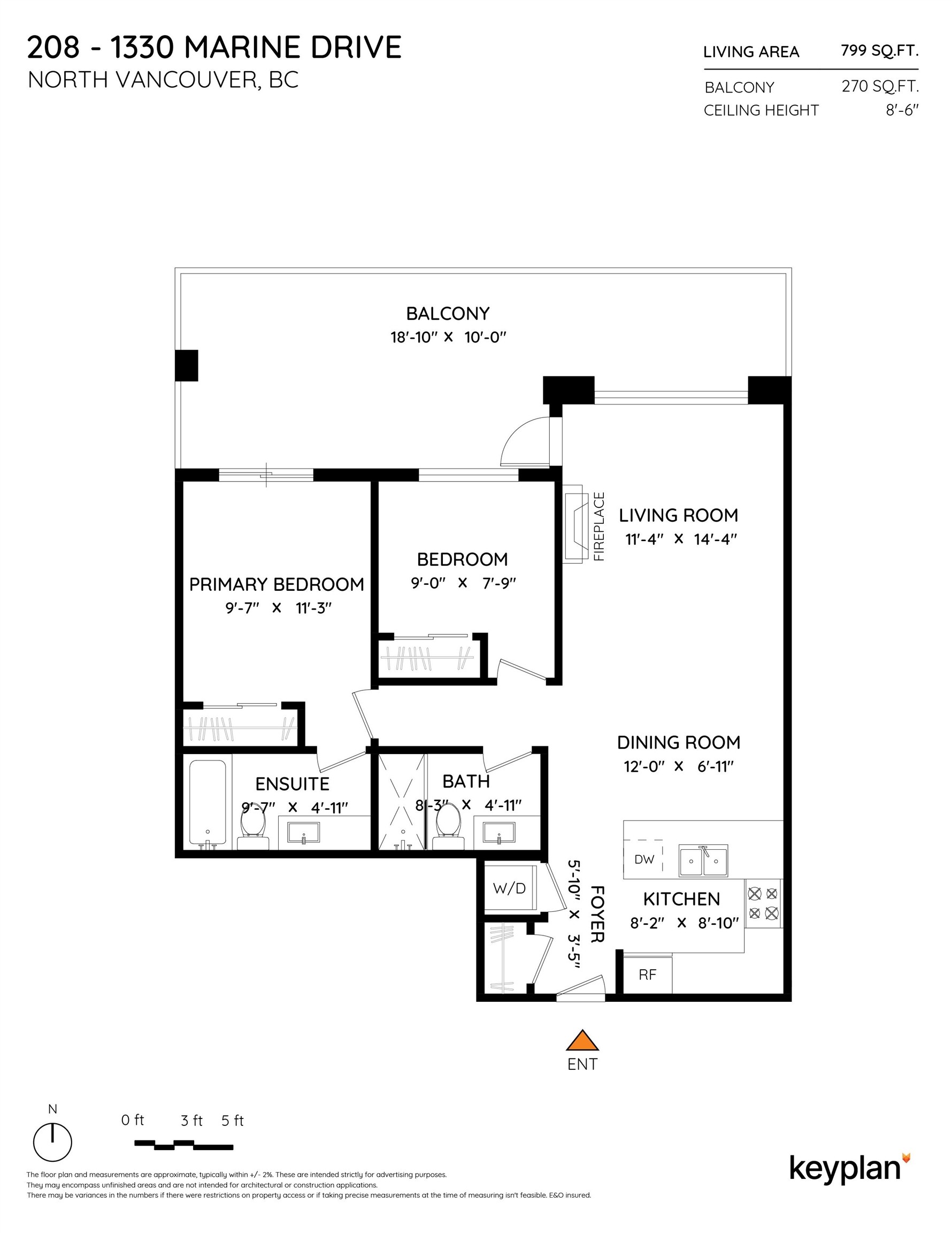 208-1330 Marine Drive, North Vancouver, BC