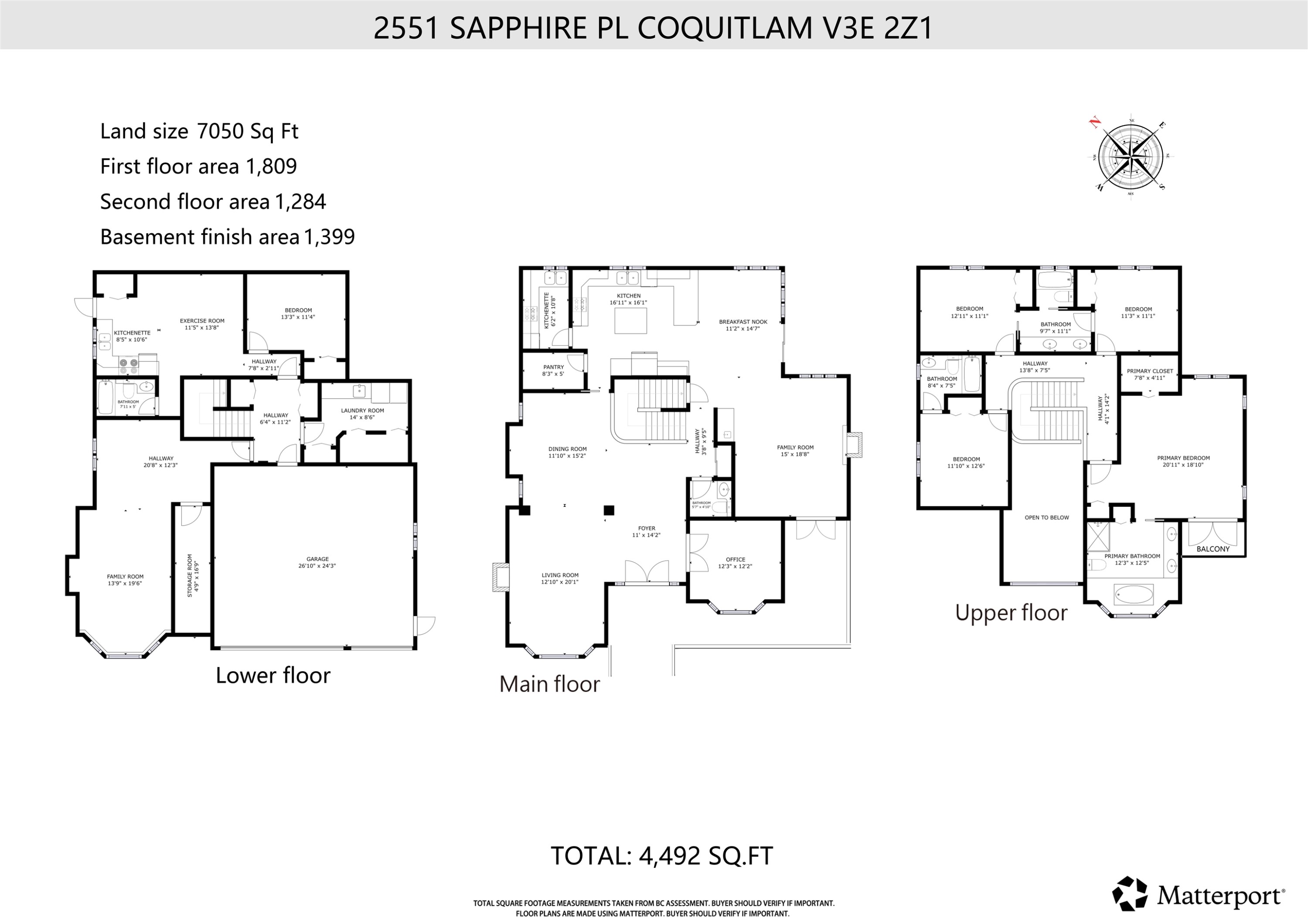 2551 Sapphire Place, Coquitlam, BC