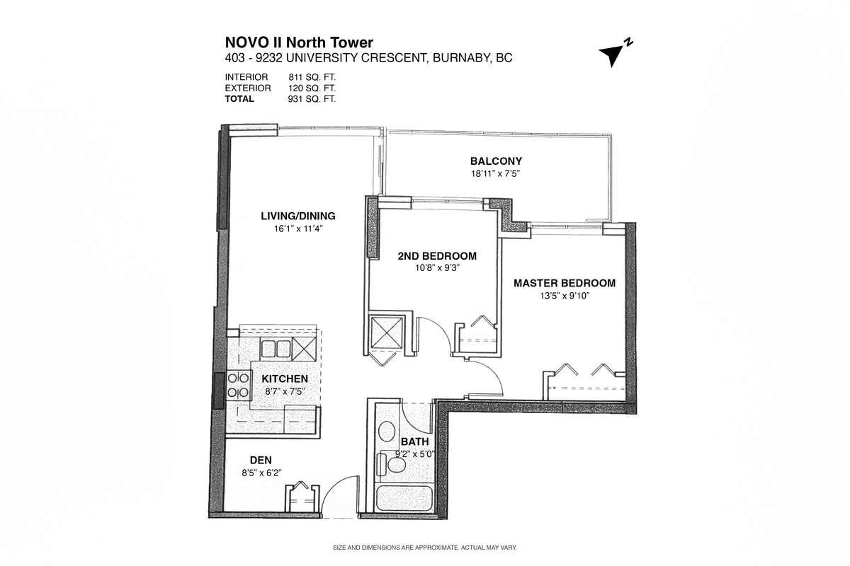 403-9232 University Crescent, Burnaby, BC