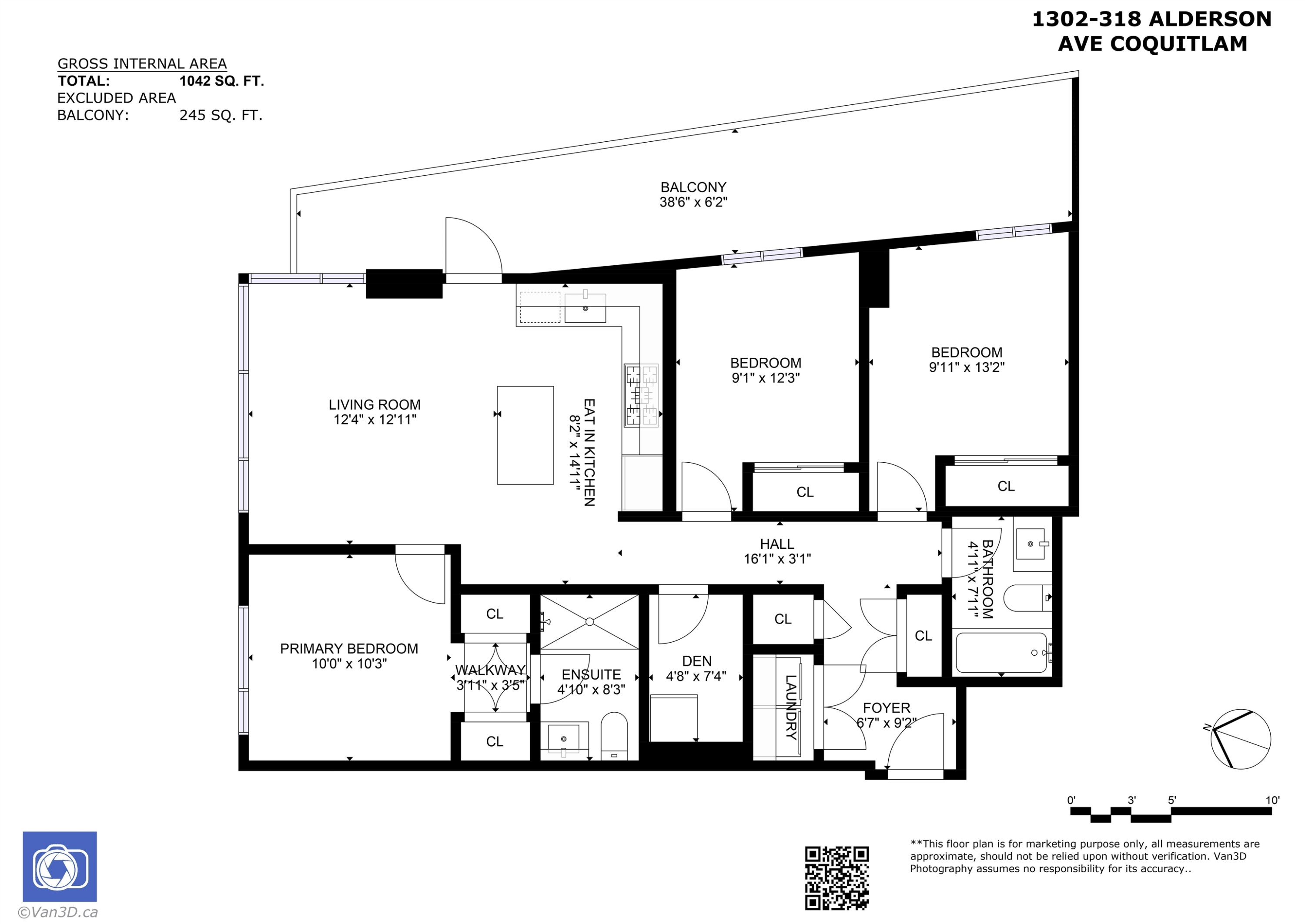 1302-318 Alderson Avenue, Coquitlam, BC