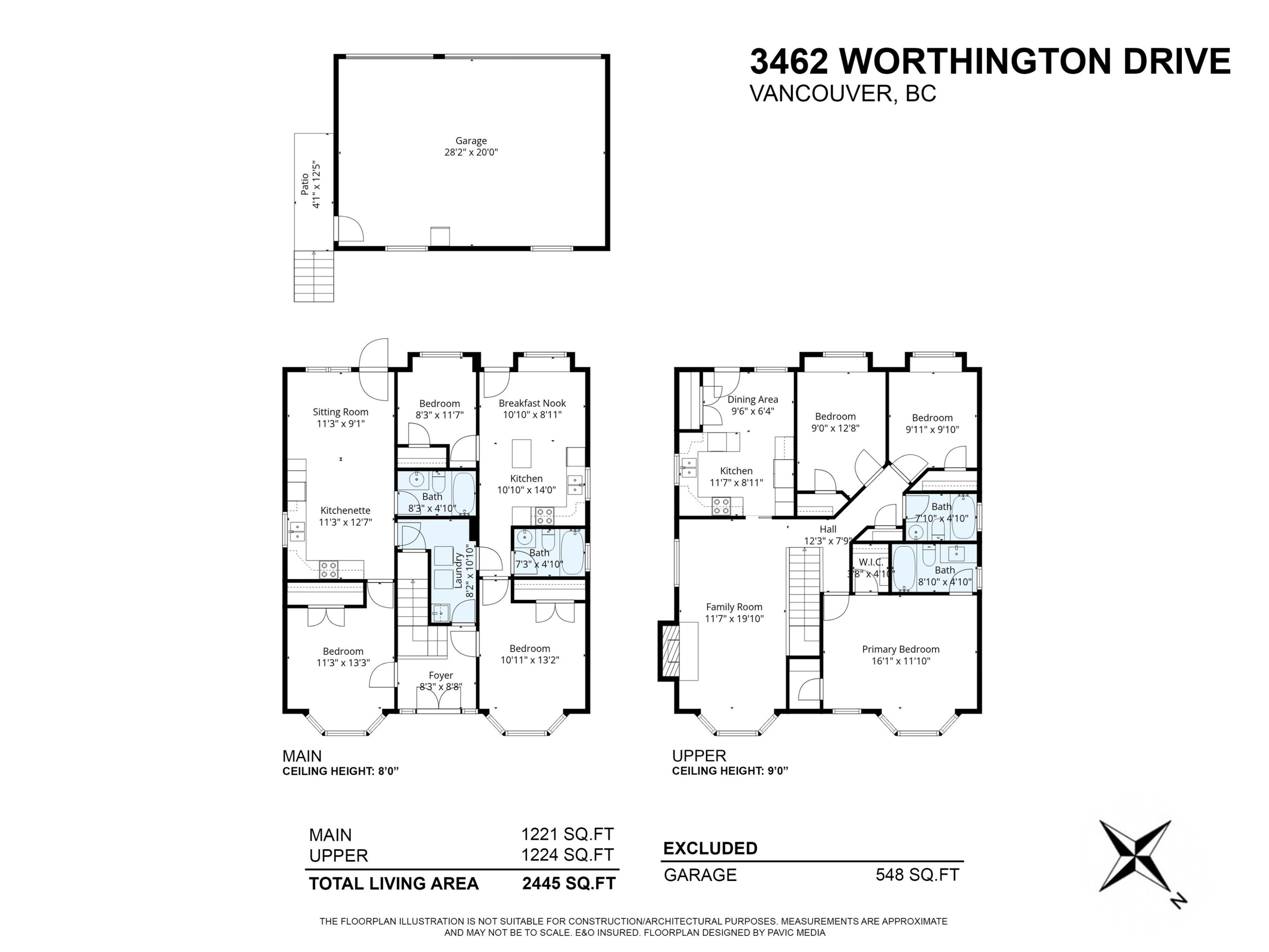 3462 Worthington Drive, Vancouver, BC