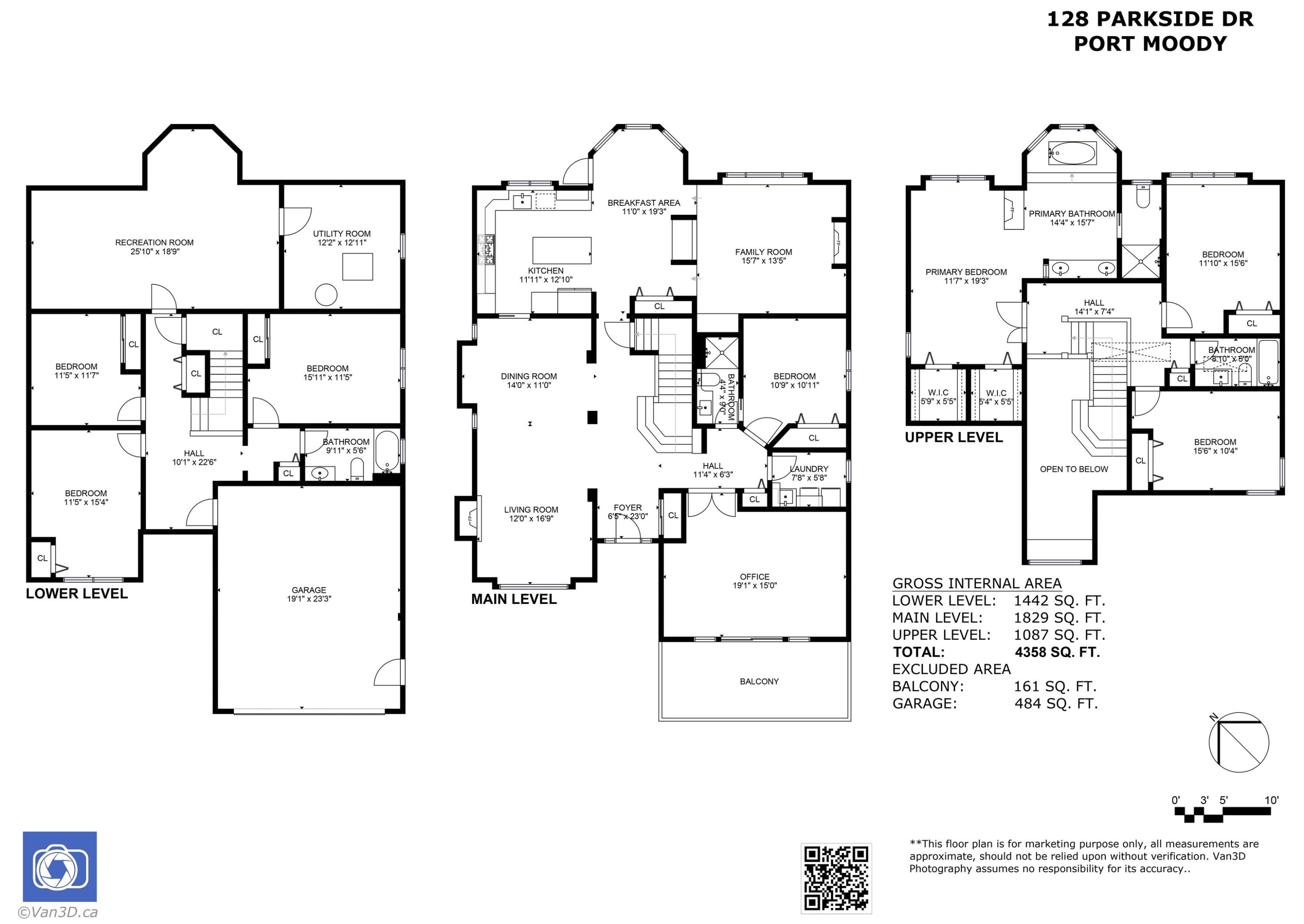 128 Parkside Drive, Port Moody, BC