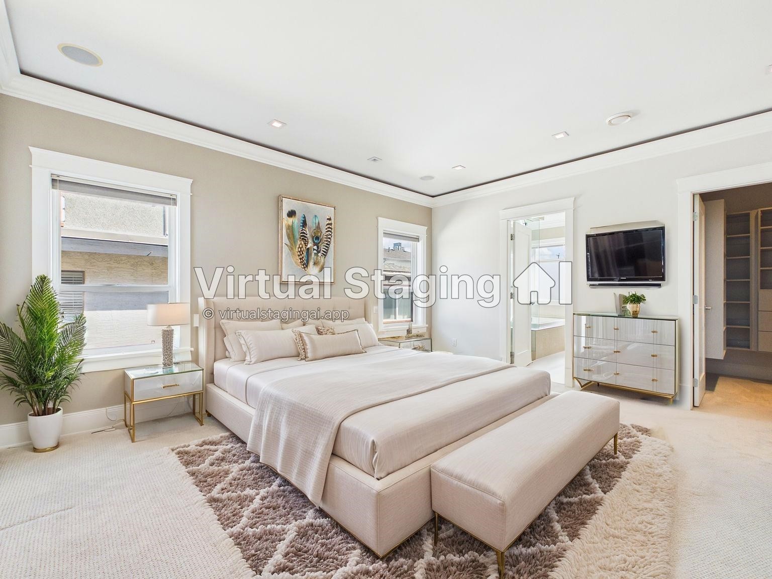 7320 Dow Avenue, Burnaby, BC - Indoor Photo Showing Bedroom