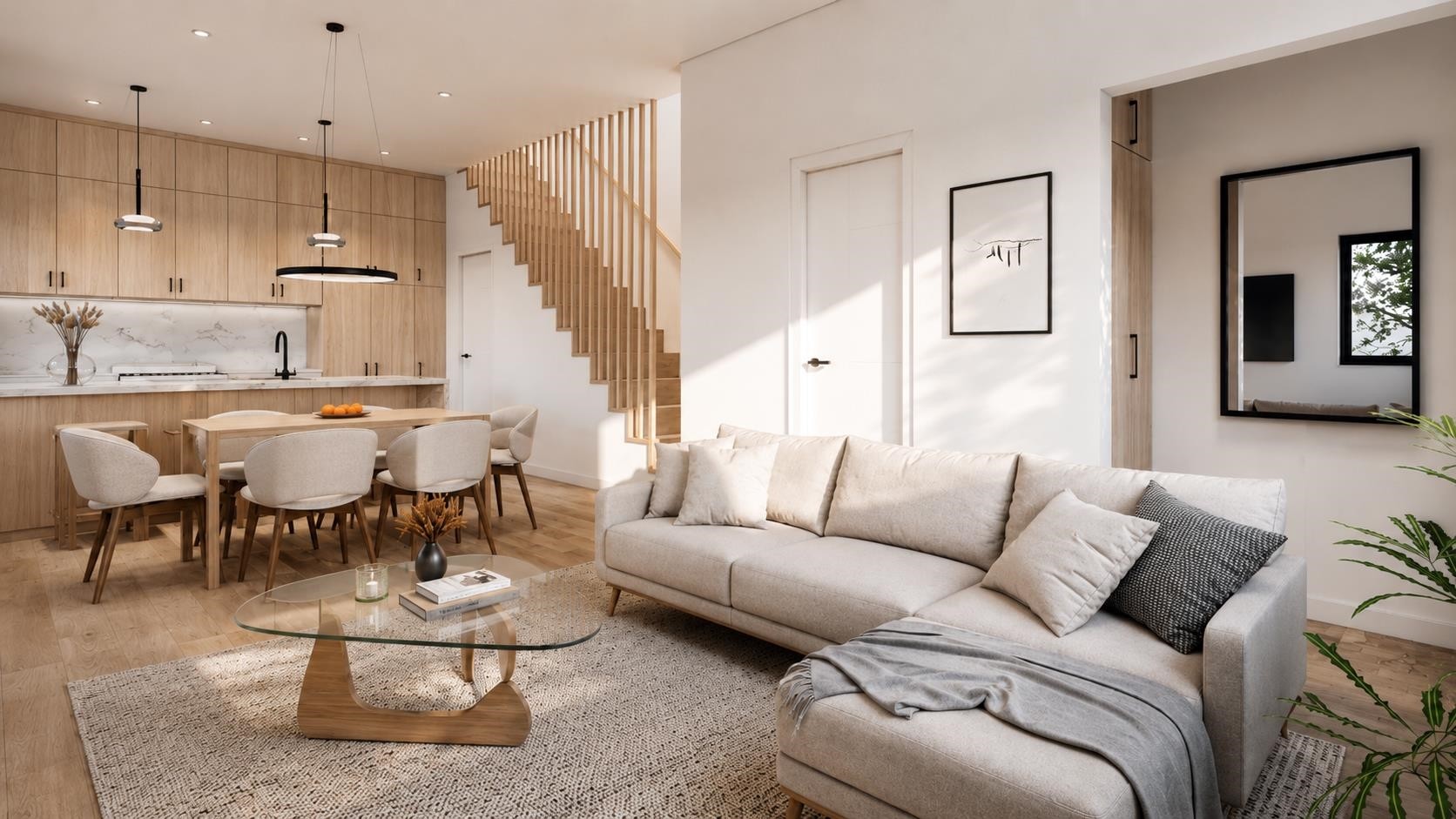 2-2017 23Rd Avenue E, Vancouver, BC - Indoor Photo Showing Living Room