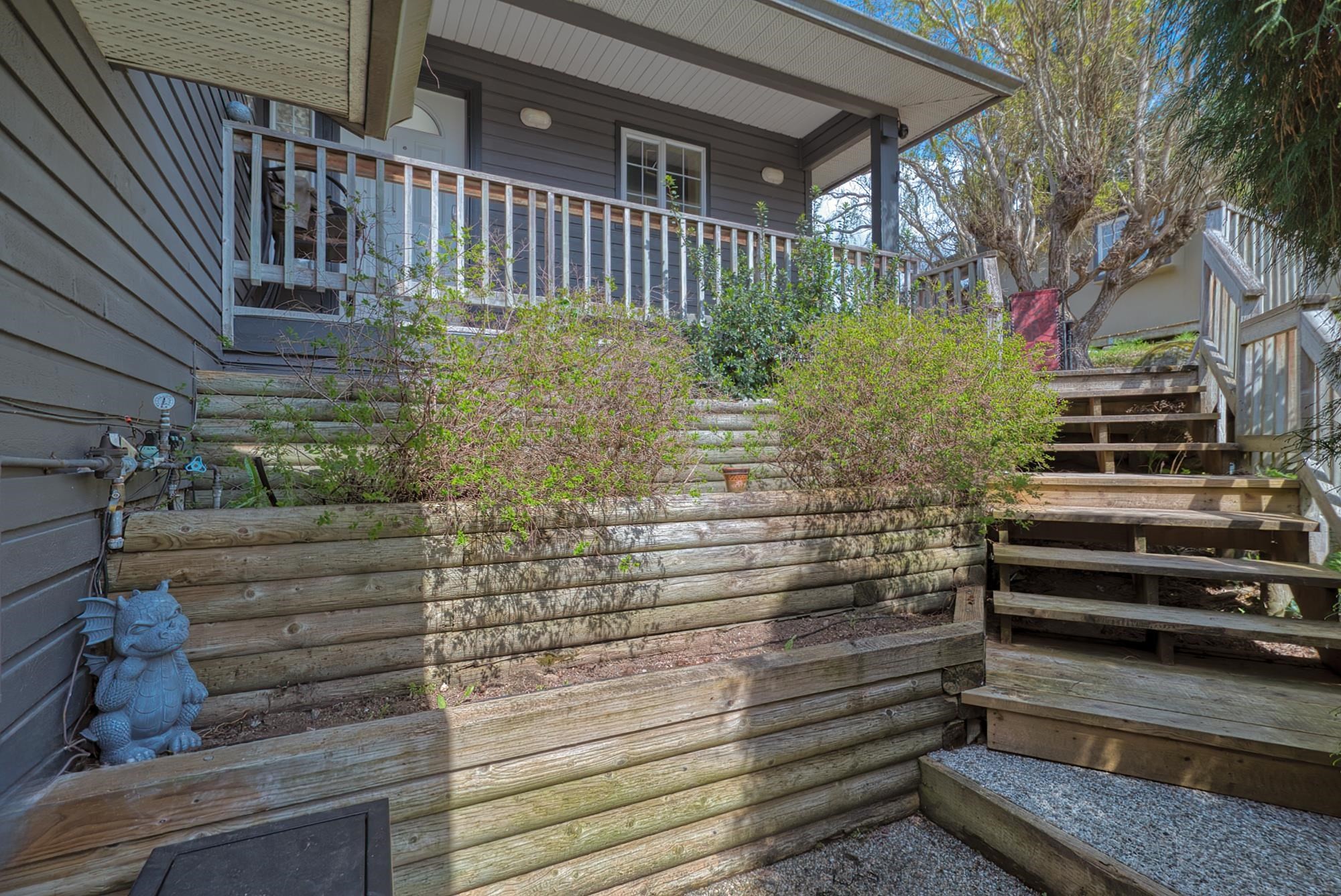 5796 Trail Avenue, Sechelt, BC - Outdoor With Deck Patio Veranda With Exterior