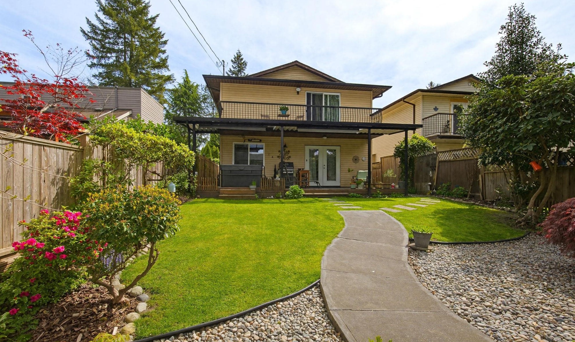 3358 Jervis Street, Port Coquitlam, BC - Outdoor With Deck Patio Veranda