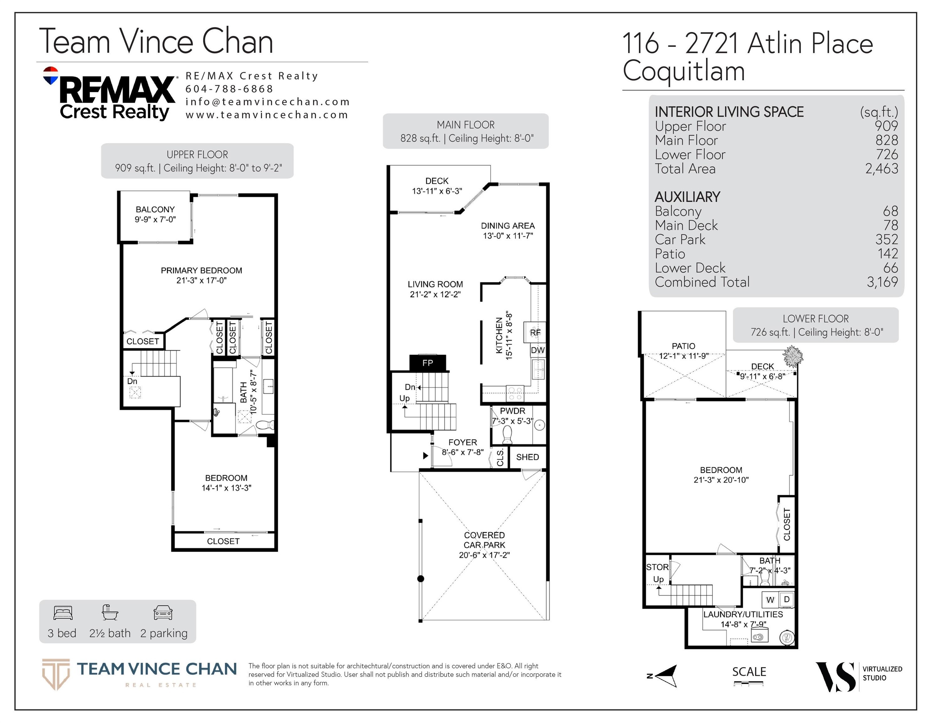 116-2721 Atlin Place, Coquitlam, BC