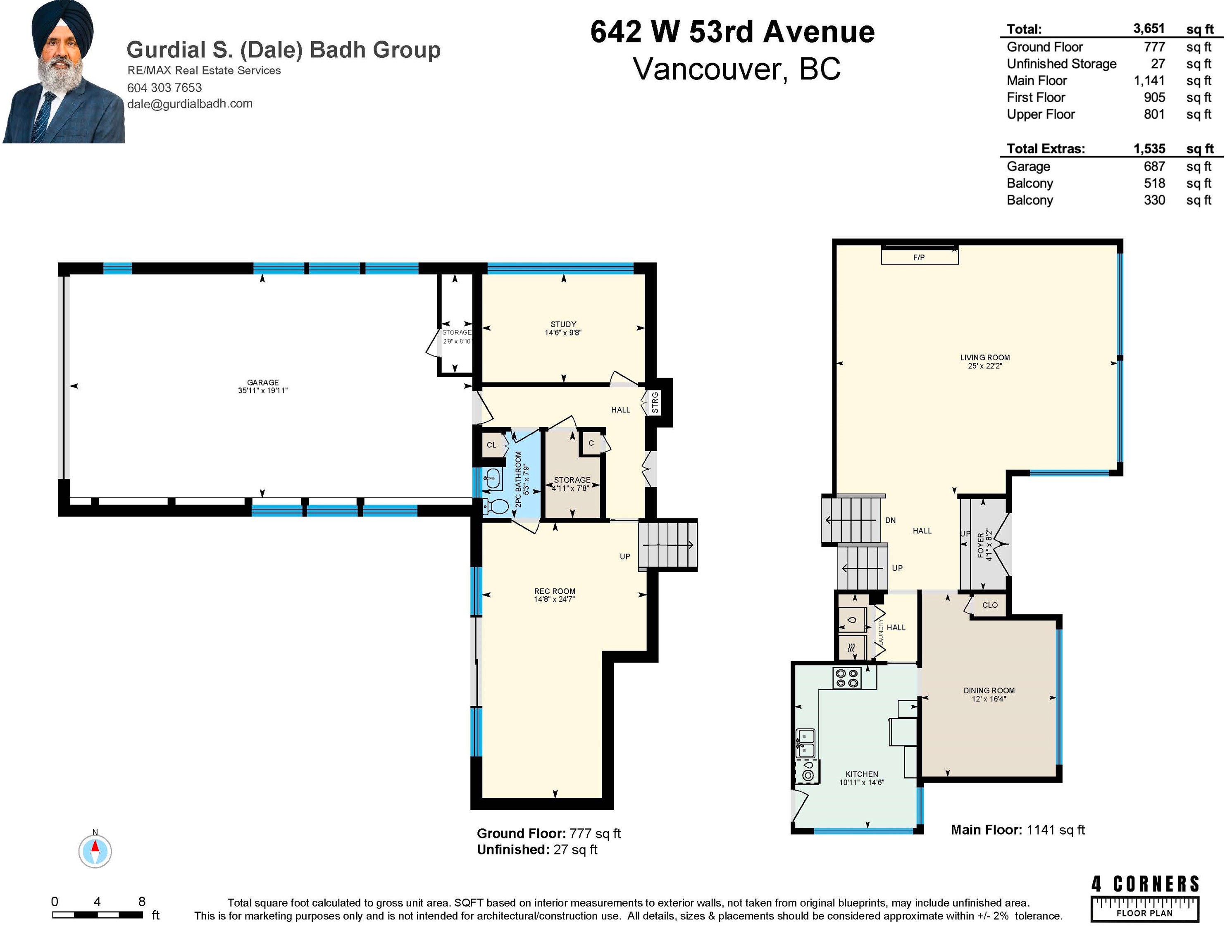 642 53Rd Avenue W, Vancouver, BC