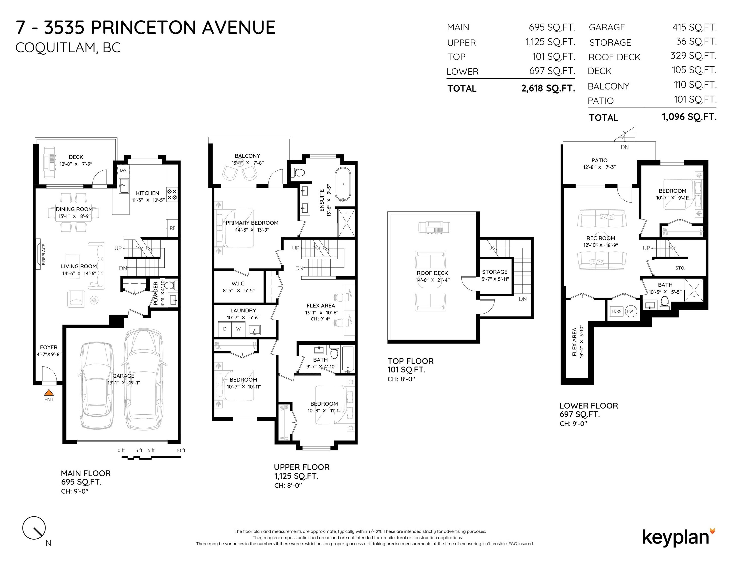 7-3535 Princeton Avenue, Coquitlam, BC