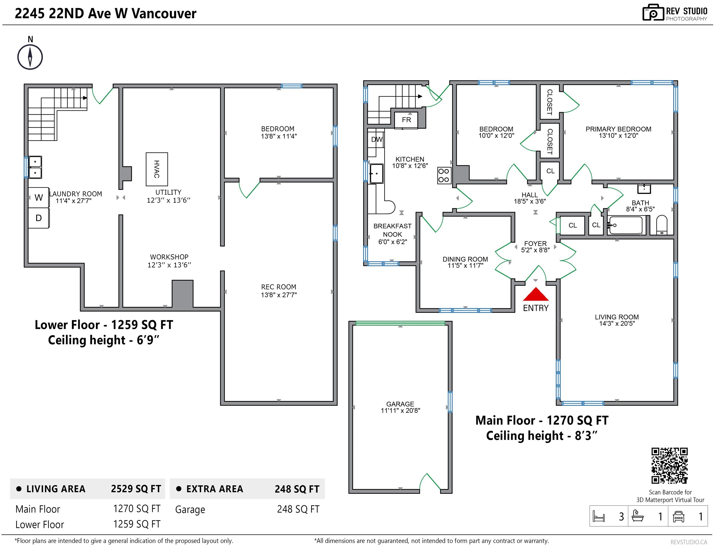 2245 22Nd Avenue W, Vancouver, BC