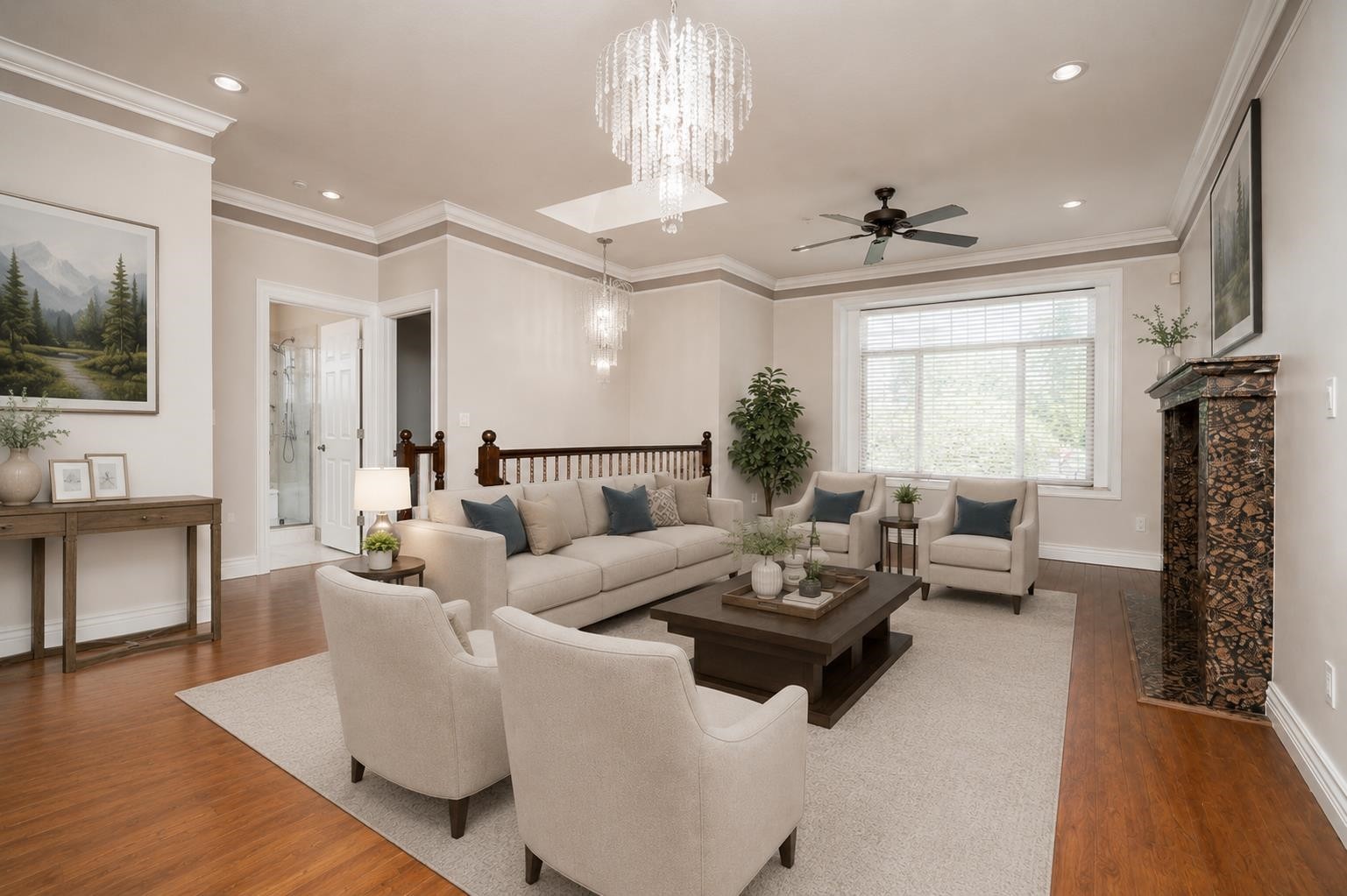 7202 Ross Street, Vancouver, BC - Indoor Photo Showing Living Room