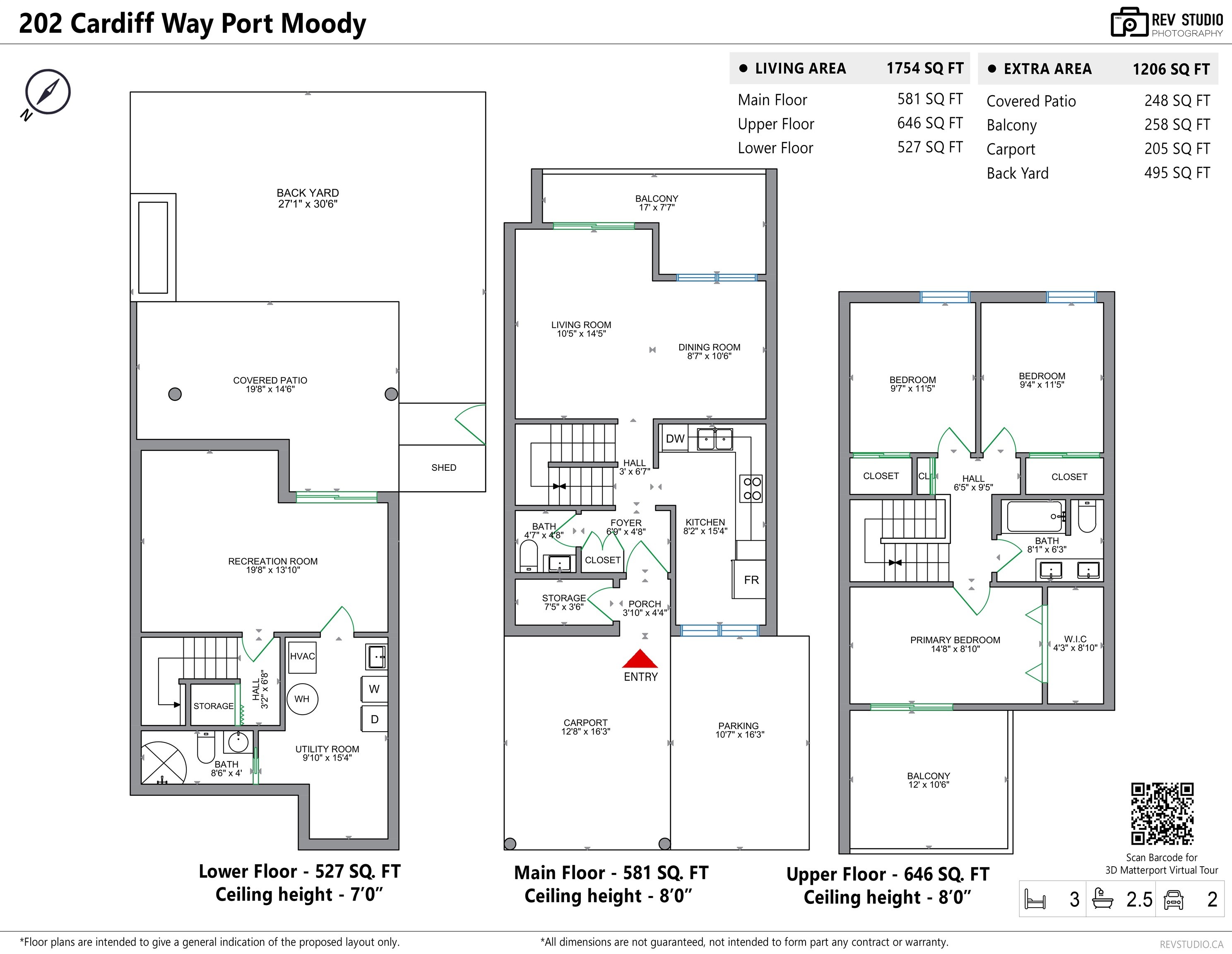 202 Cardiff Way, Port Moody, BC