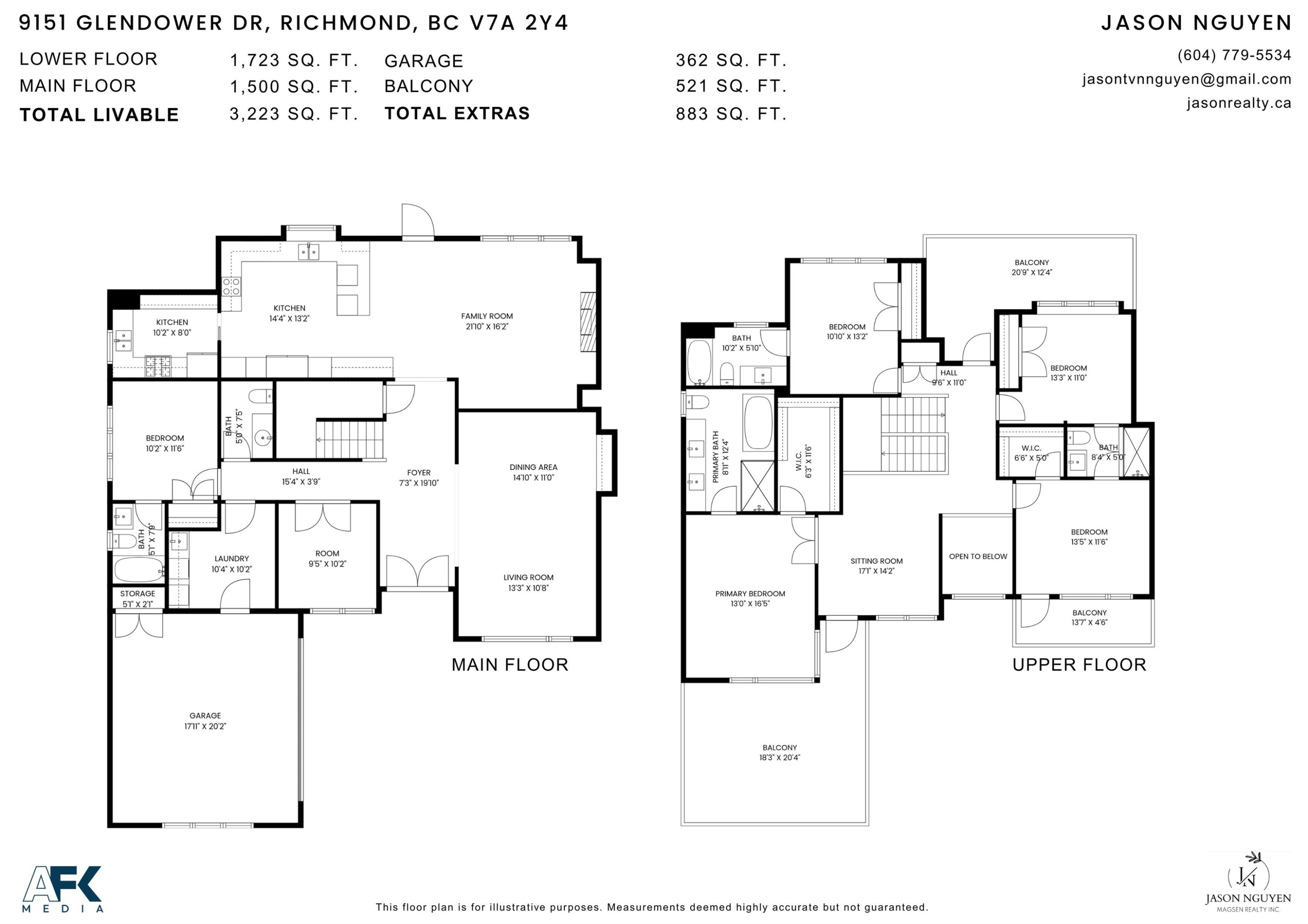 9151 Glendower Drive, Richmond, BC