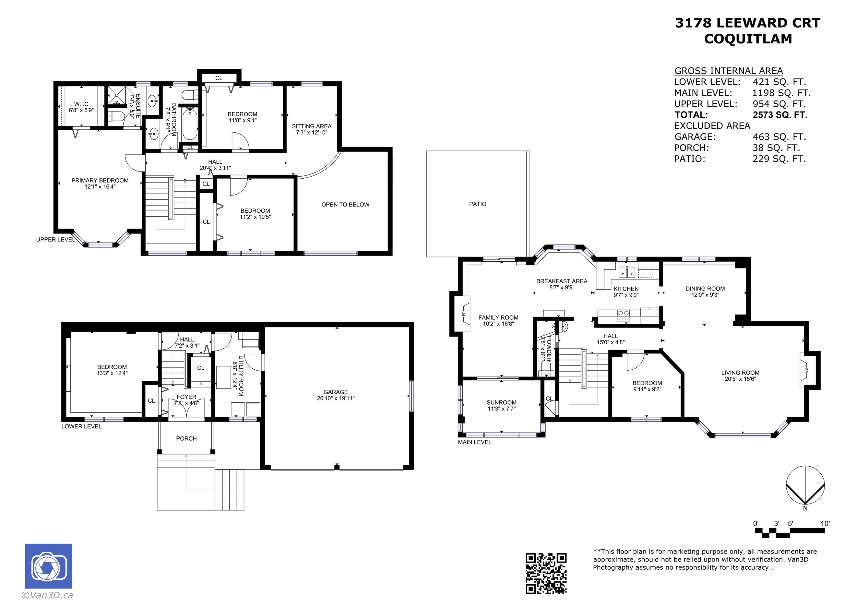3178 Leeward Court, Coquitlam, BC