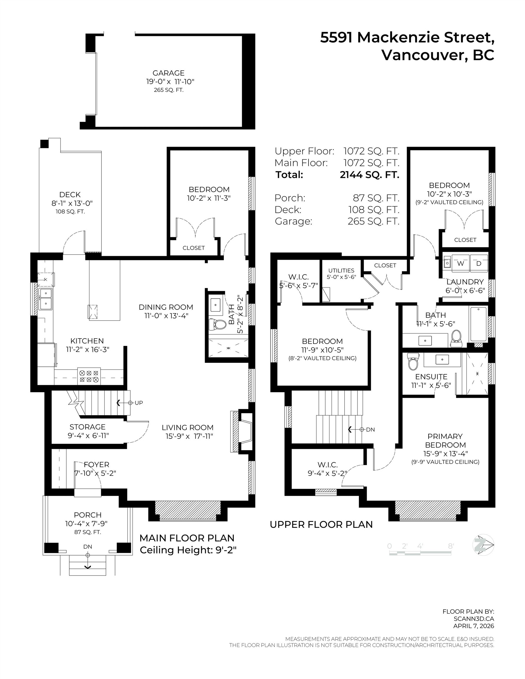 5591 Mackenzie Street, Vancouver, BC