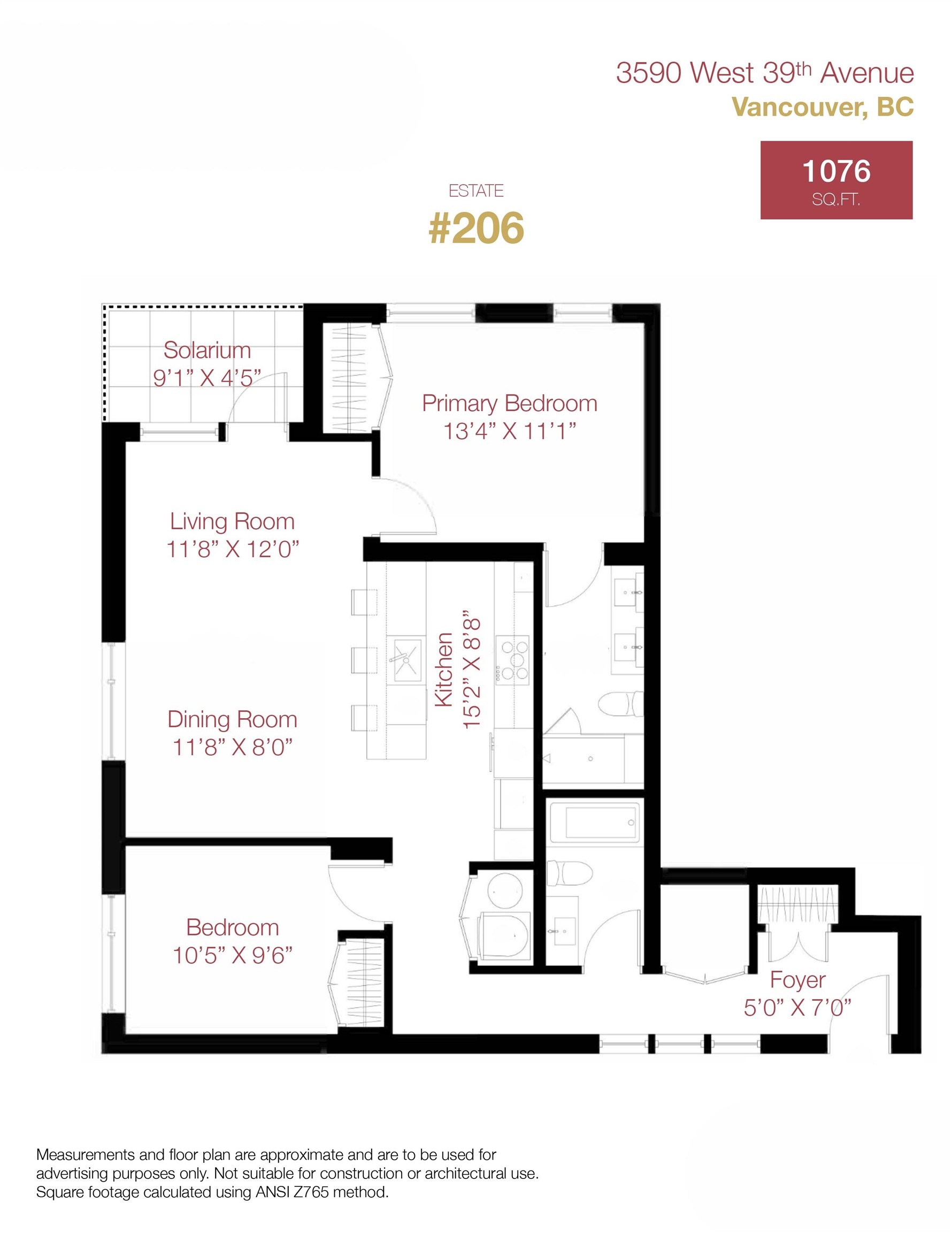 206-3590 39Th Avenue W, Vancouver, BC