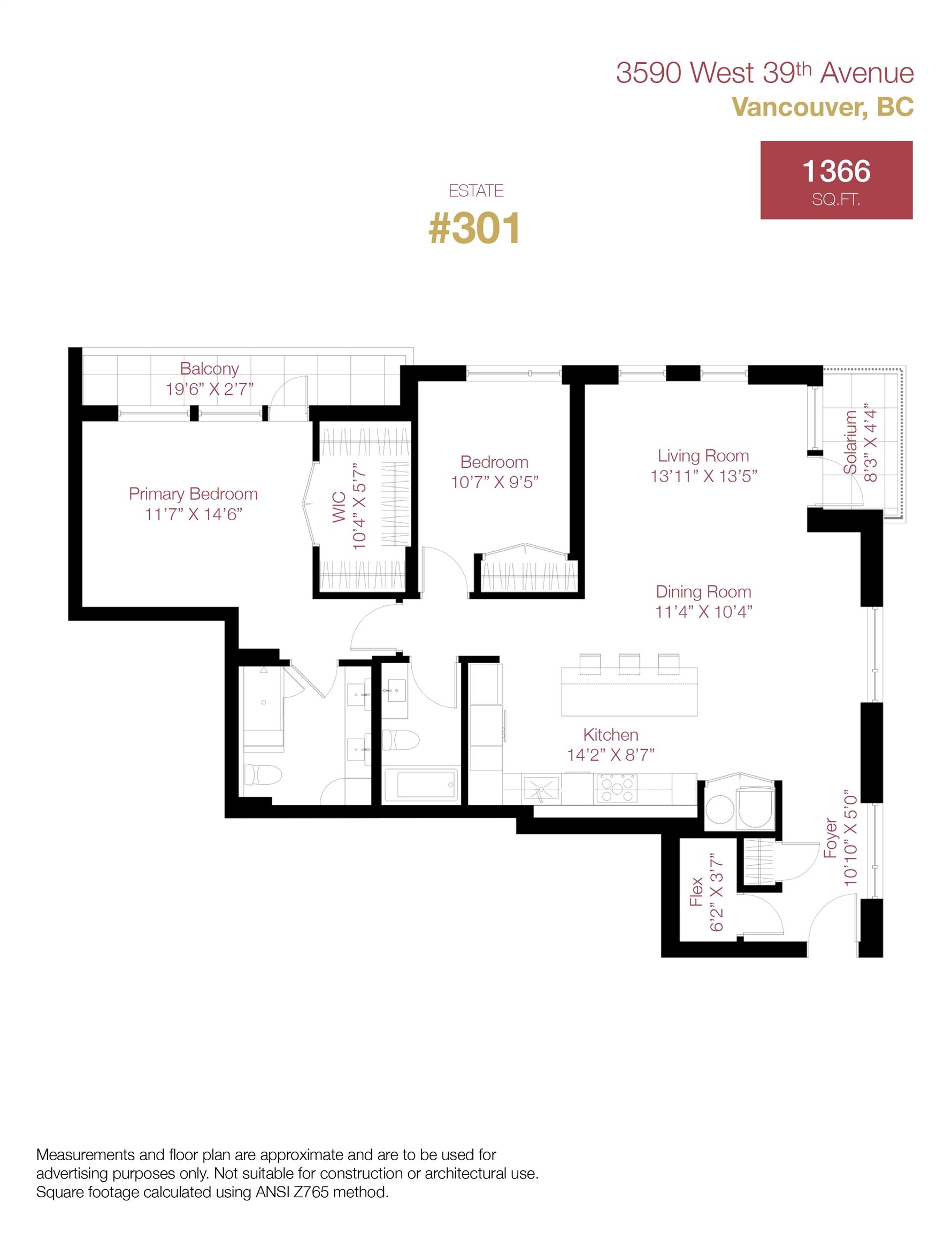 301-3590 39Th Avenue W, Vancouver, BC