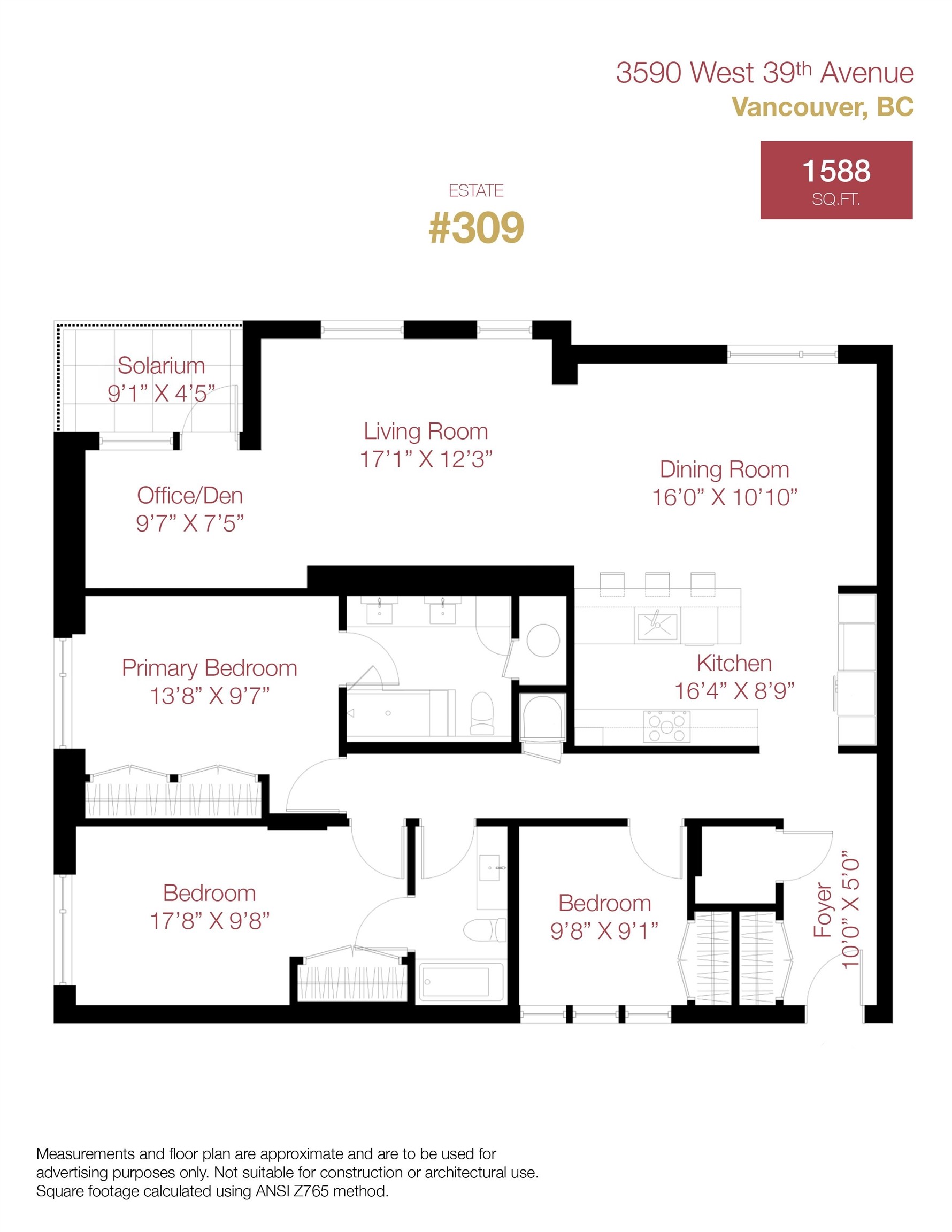 309-3590 39Th Avenue W, Vancouver, BC