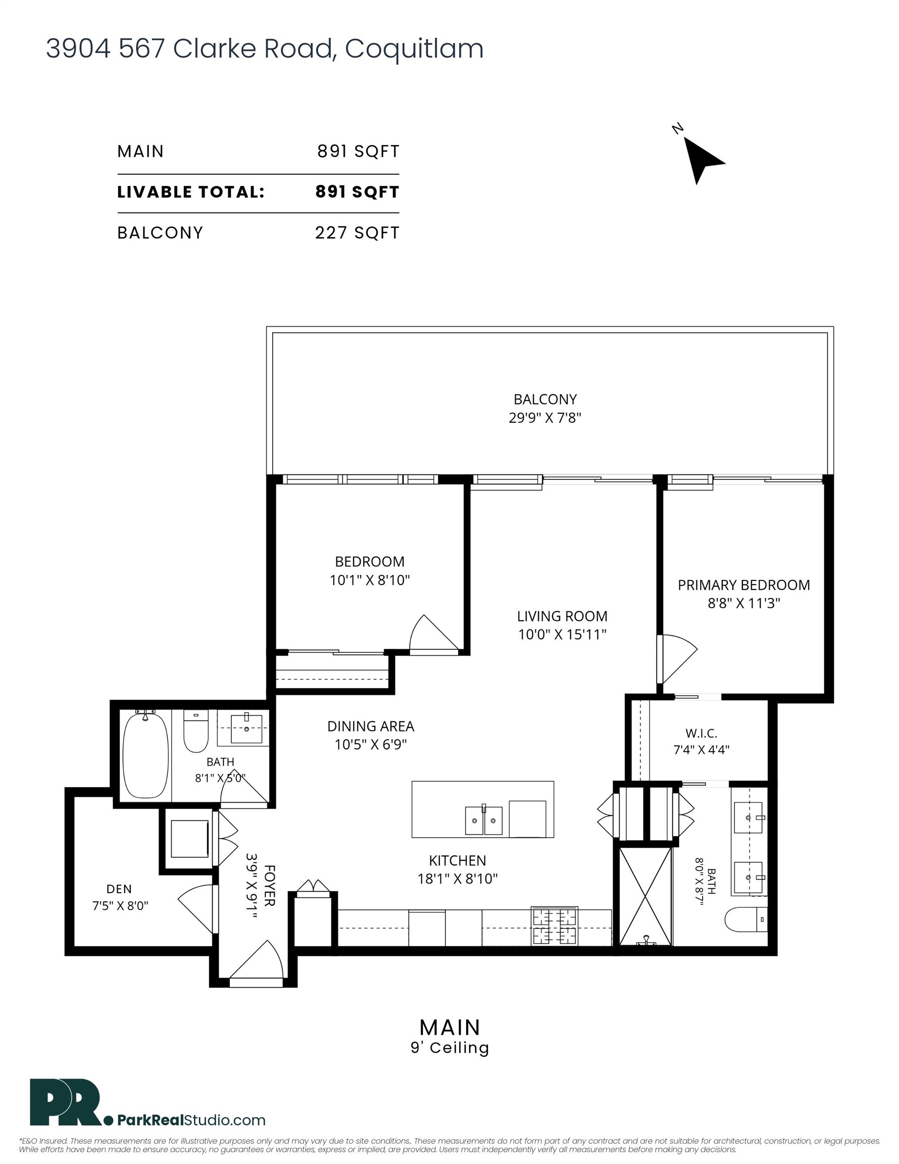3904-567 Clarke Road, Coquitlam, BC