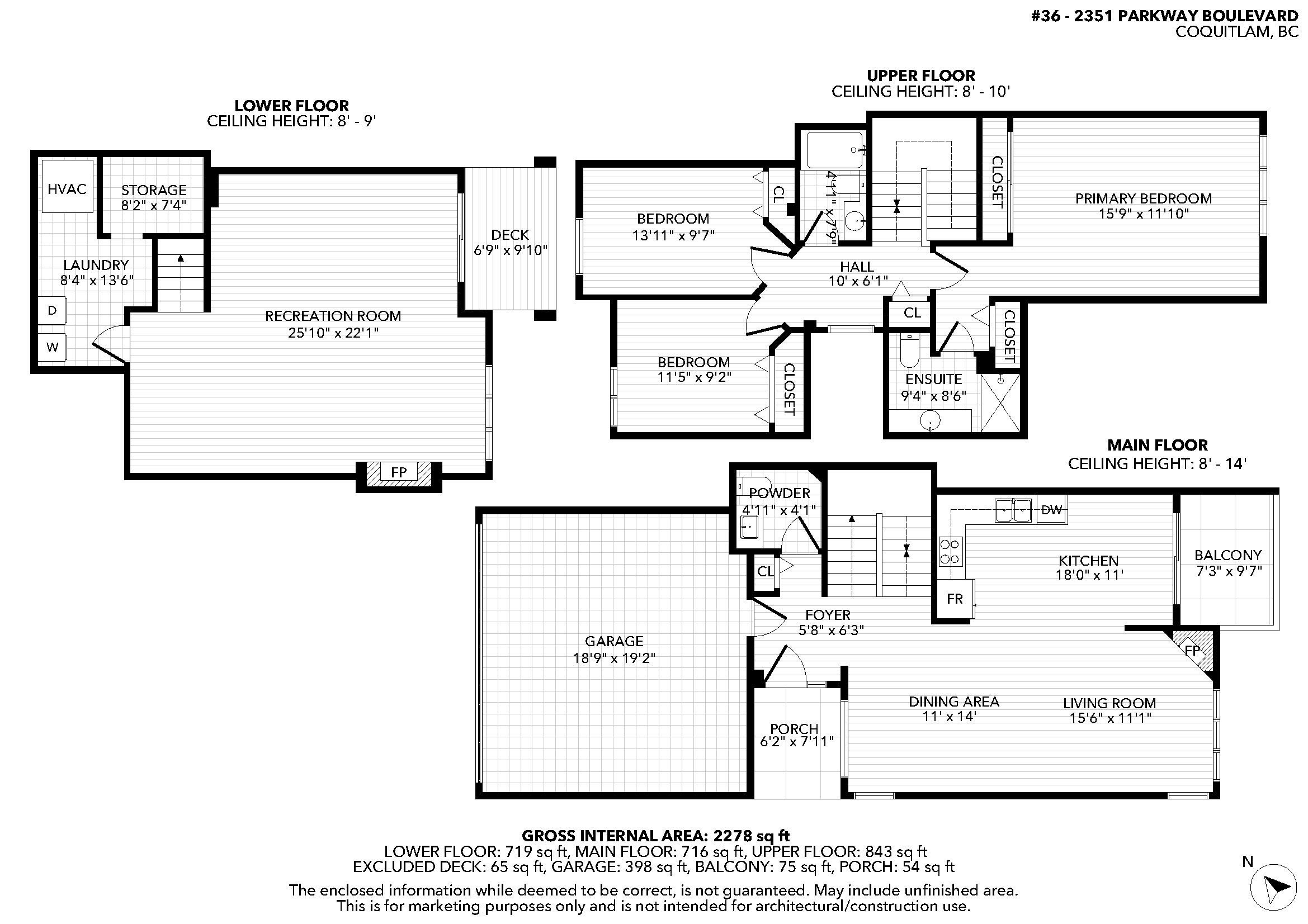 36-2351 Parkway Boulevard, Coquitlam, BC