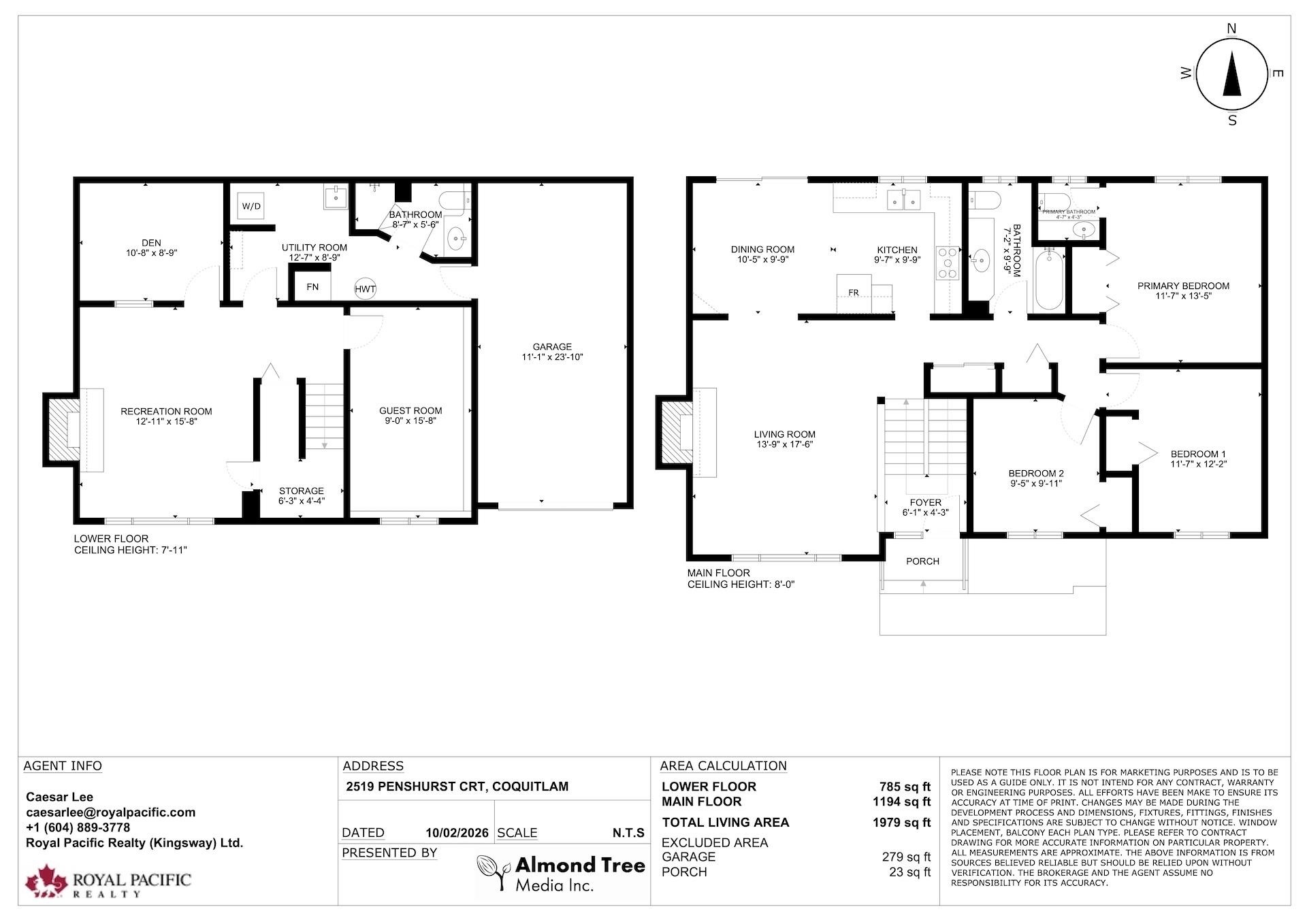 2519 Penshurst Court, Coquitlam, BC