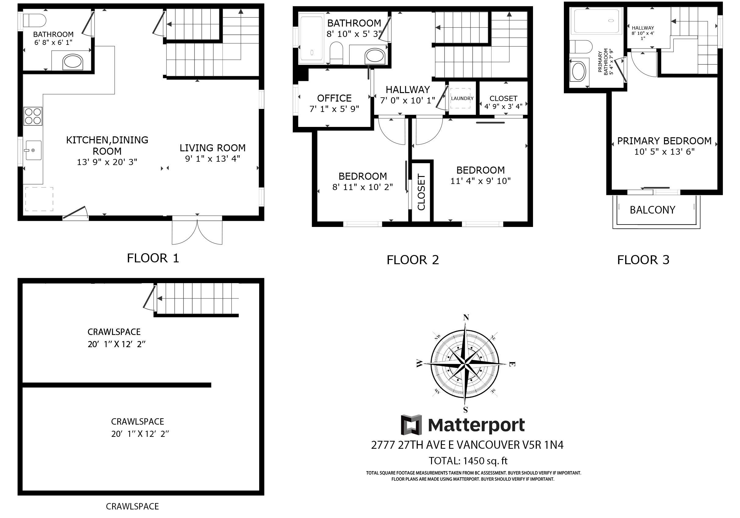 1-2777 27Th Avenue E, Vancouver, BC