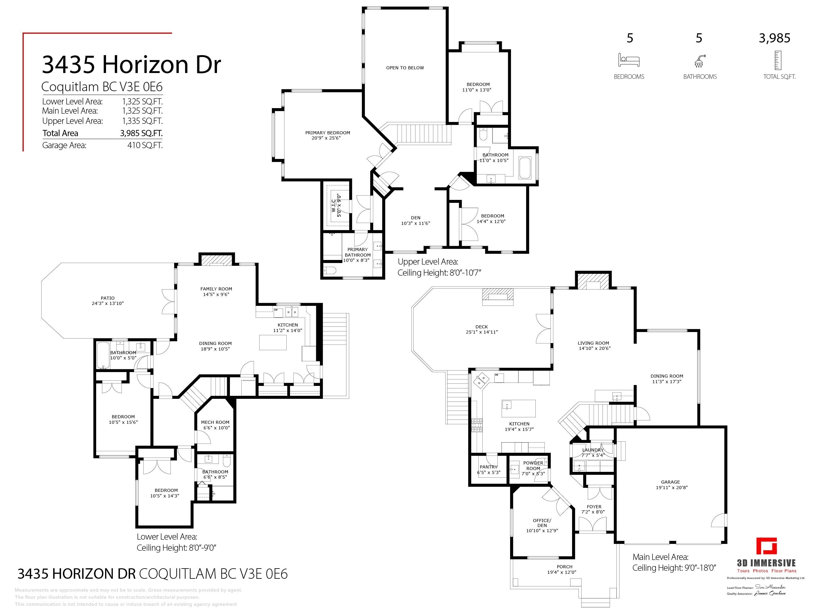 3435 Horizon Drive, Coquitlam, BC